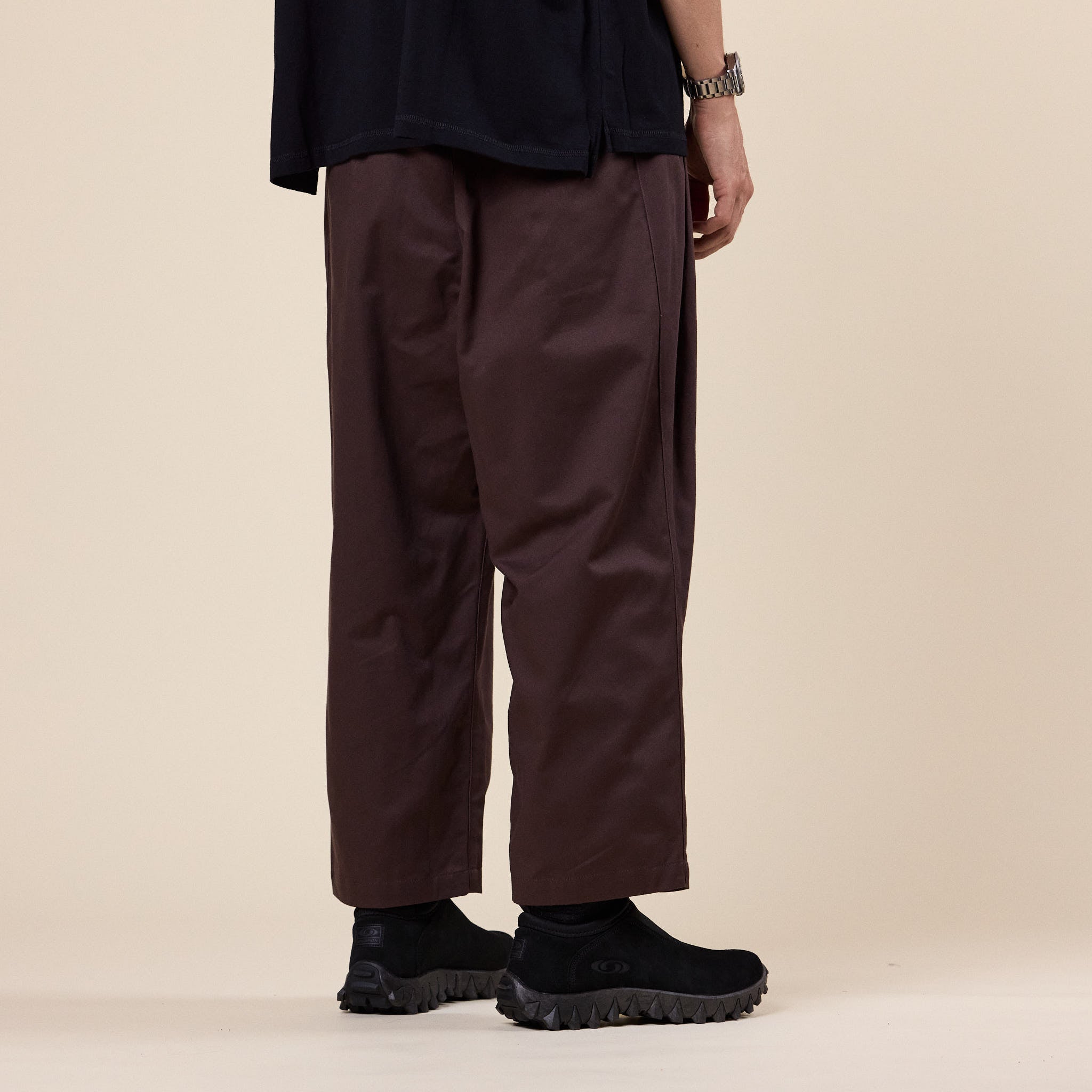 CMF Comfy Outdoor Garment - W Tuck Pants - Dark Brown