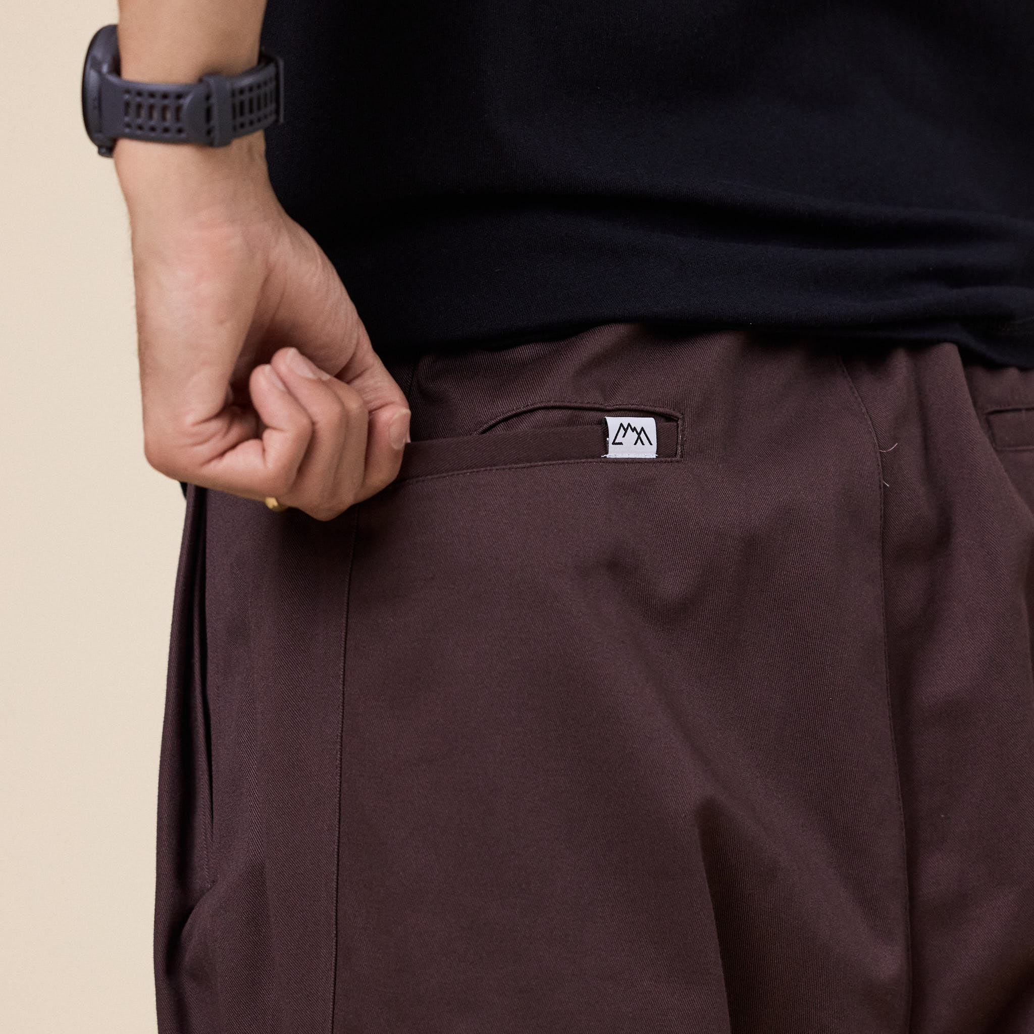 CMF Comfy Outdoor Garment - W Tuck Pants - Dark Brown