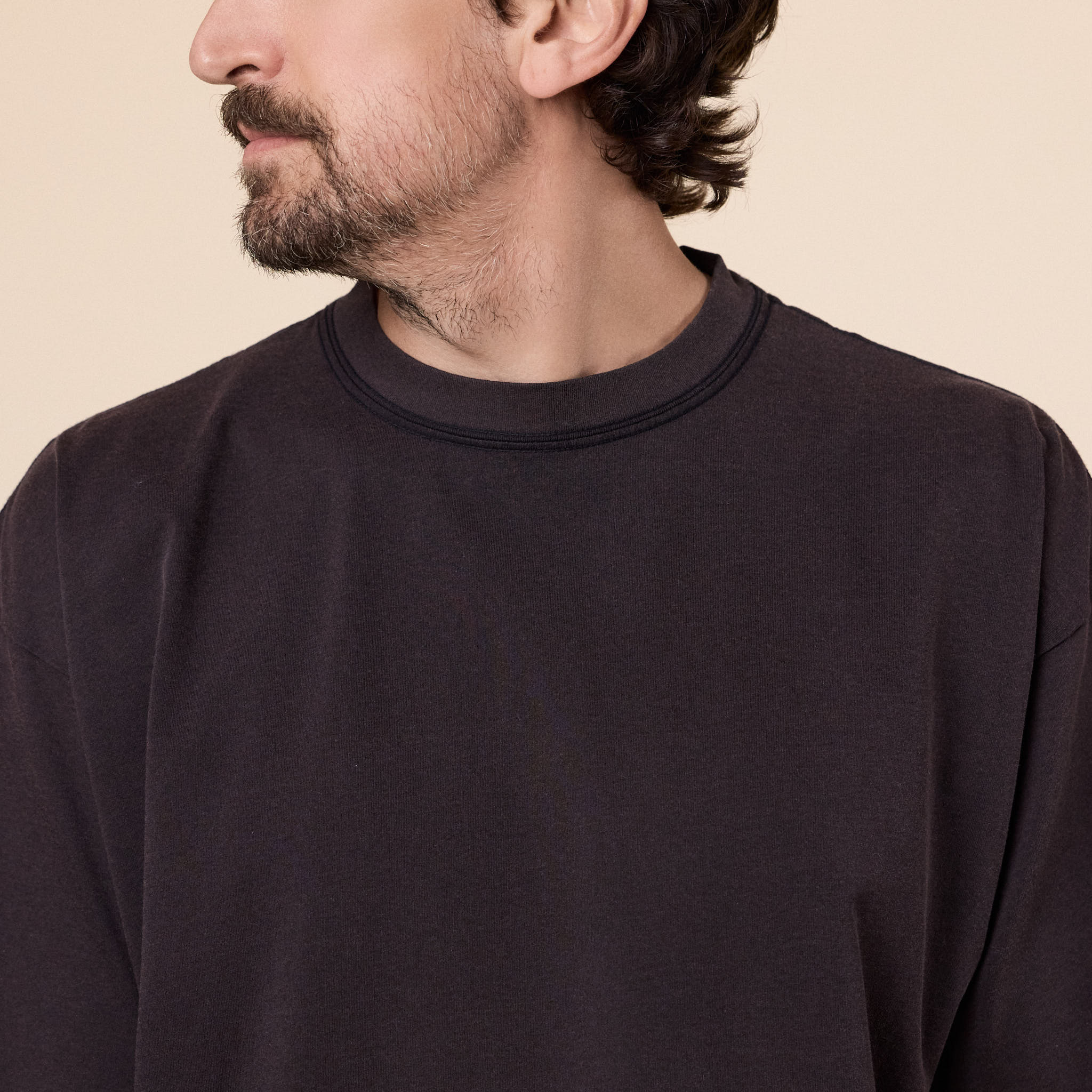 Meanswhile - Frosted T-shirt - Fade Black