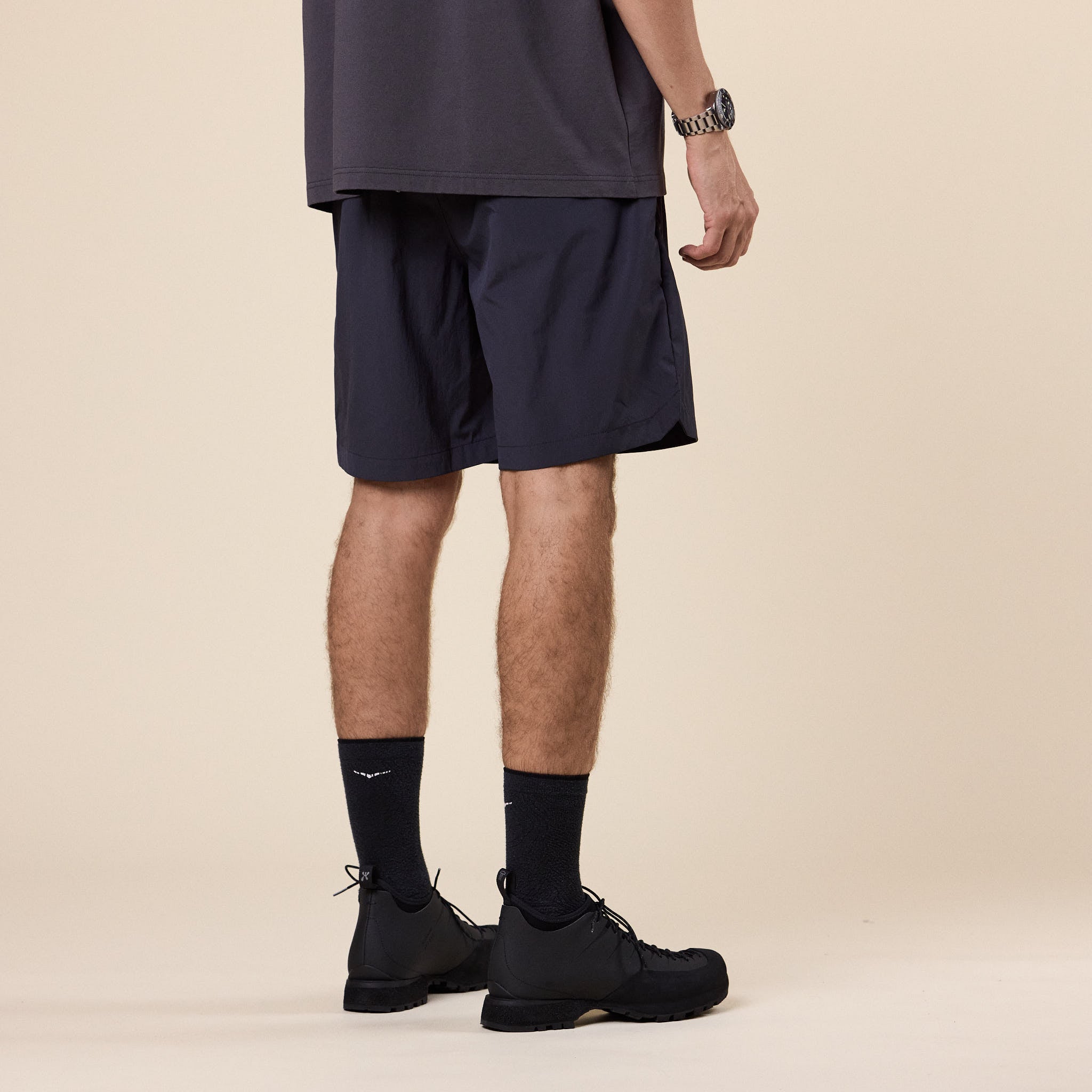 Meanswhile - Amphibious Board Shorts - Dark Grey