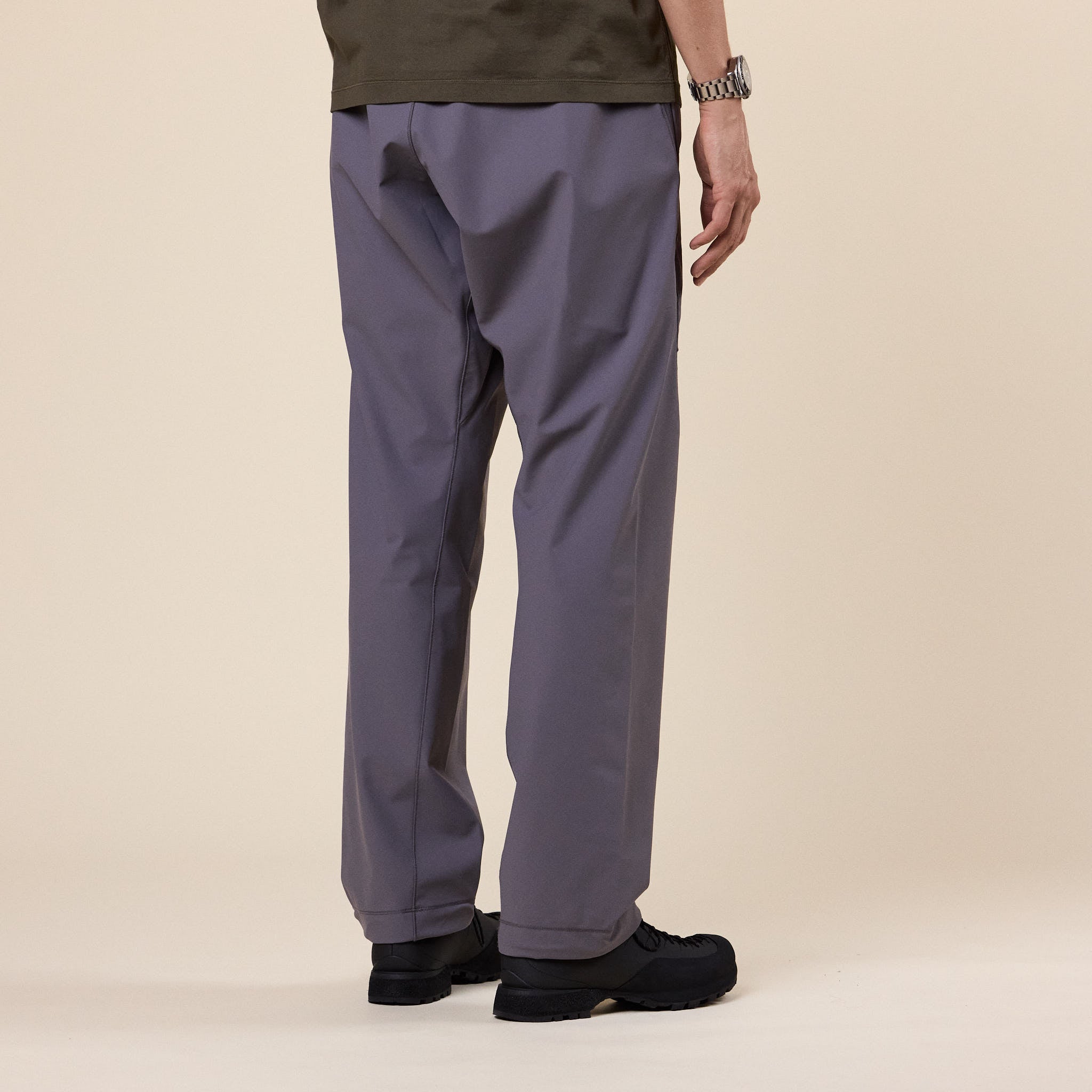 Stone Island Stellina - Technical Stretch Jersey Joggers - Storm Grey