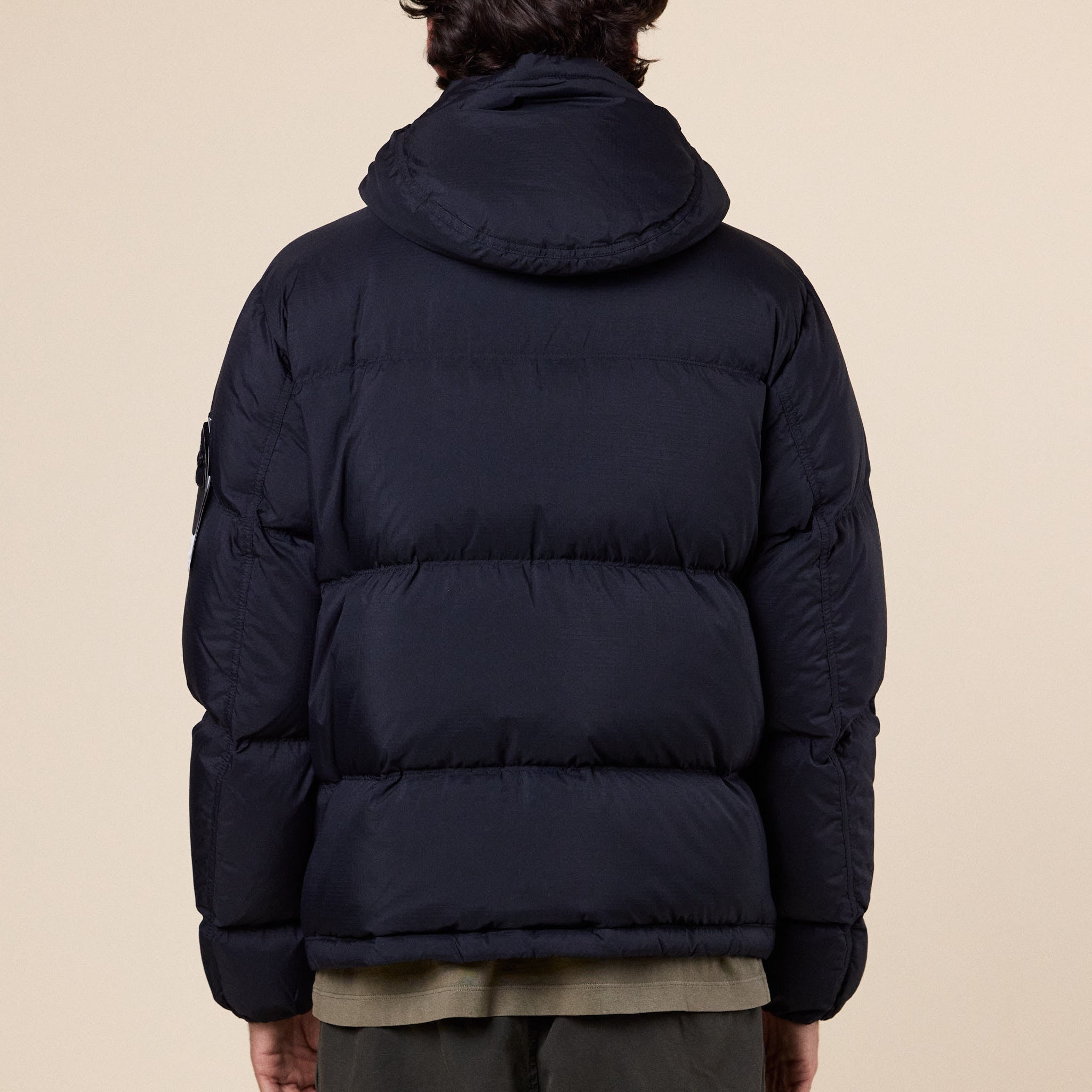 Stone Island - Matt Ripstop Cordura Tear Resistant Down Jacket - Black