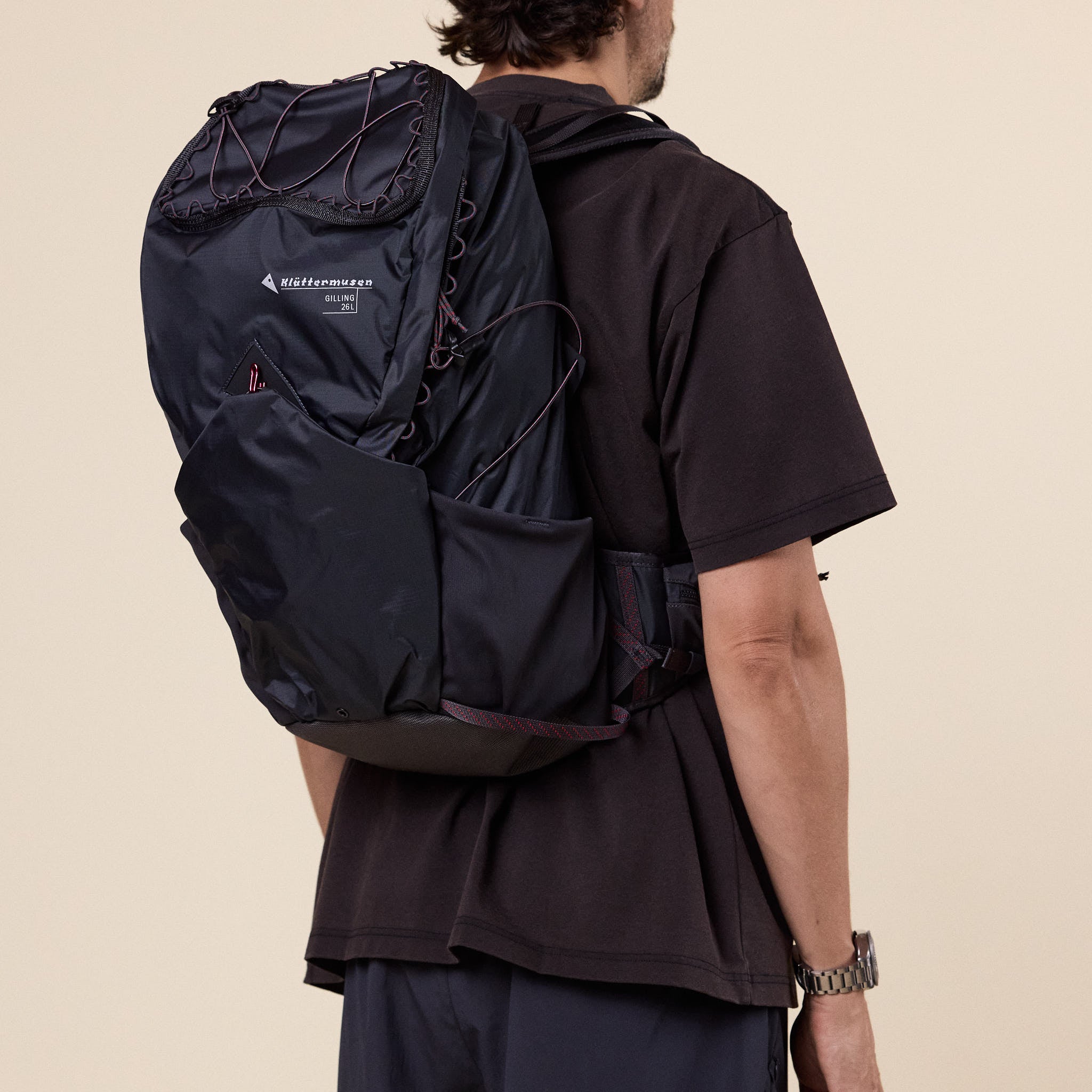 Klättermusen - Gilling Backpack 26L - Raven Black