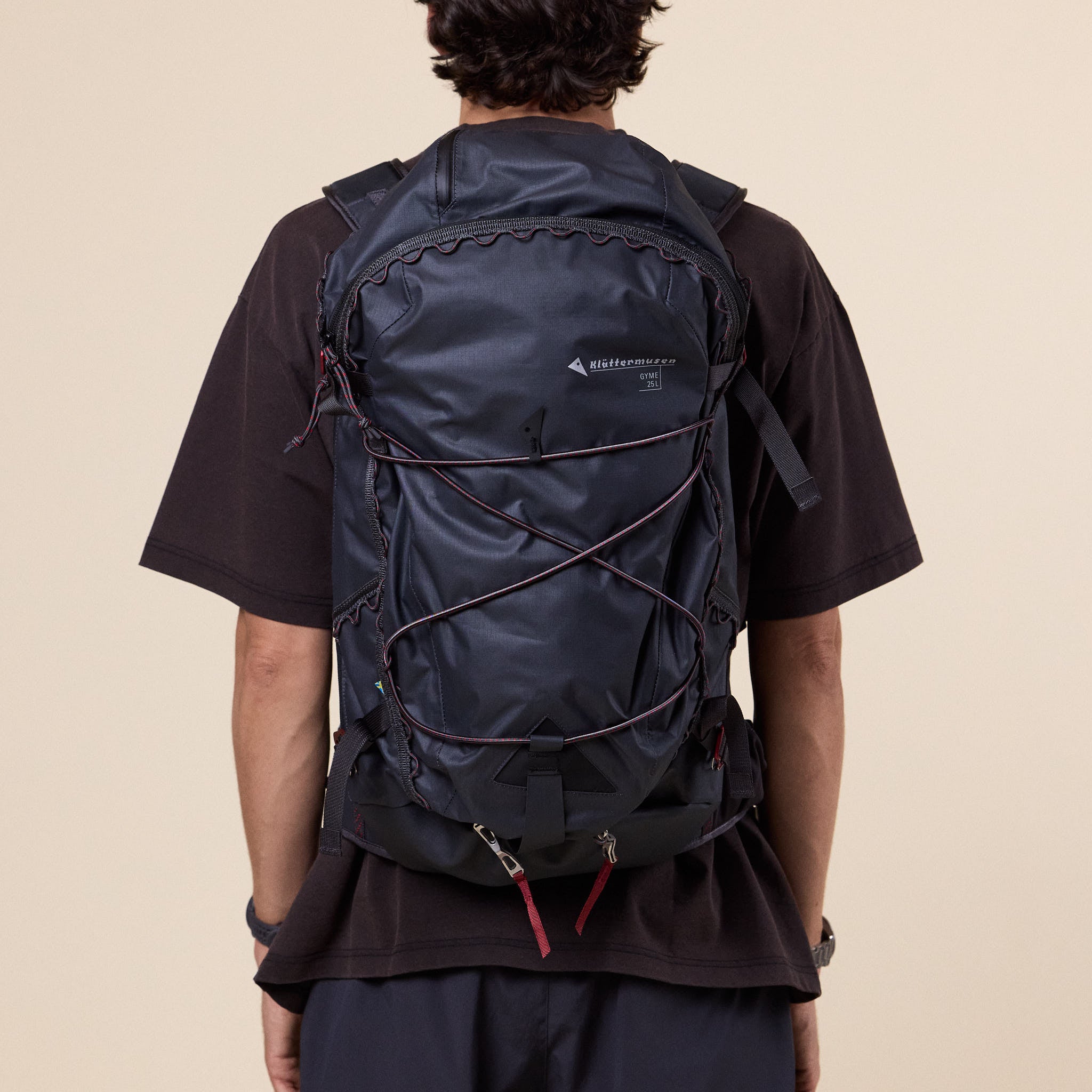 Klättermusen - Gyme Backpack 25L - Raven Black