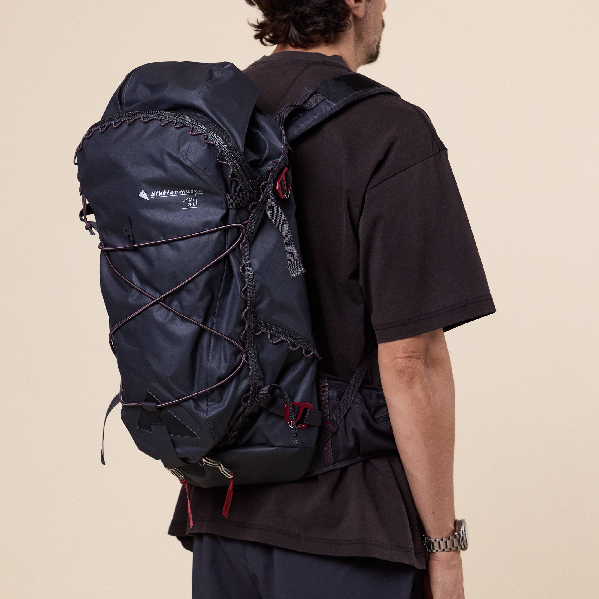 Klättermusen - Gyme Backpack 25L - Raven Black