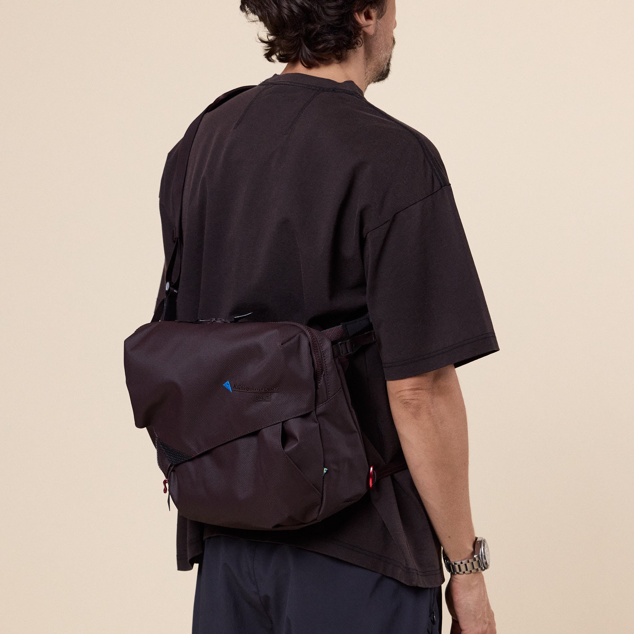 Klättermusen - Gaut Messenger Bag 8L - Brown Umber