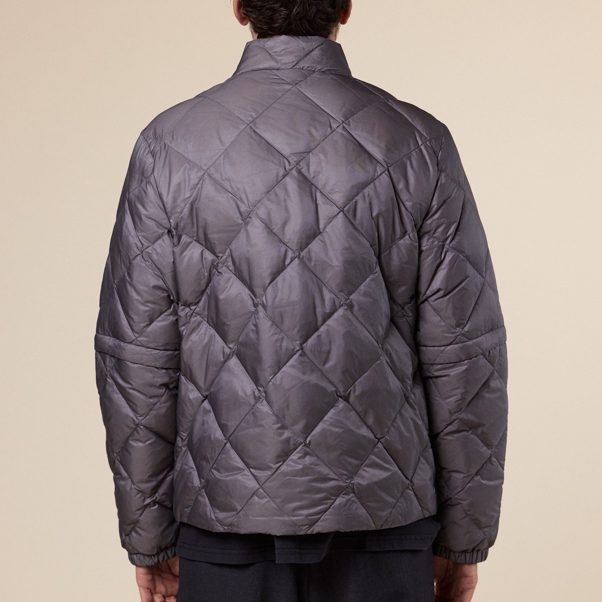 Hiking Patrol - Base Light Down Zip Off Jacket - Grey
