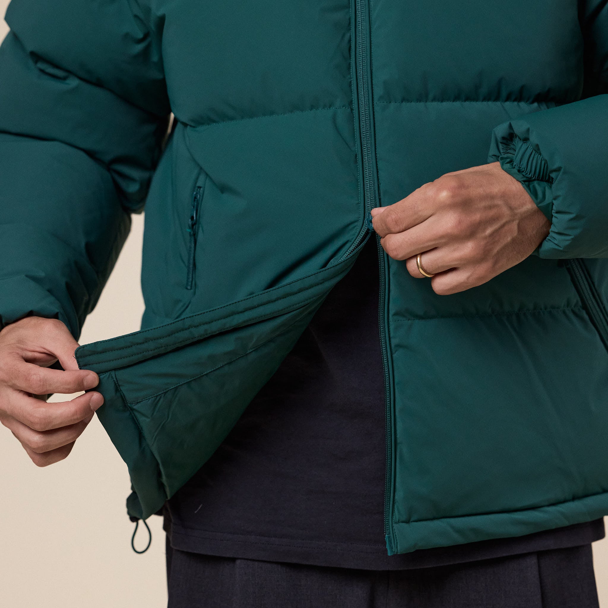 Hiking Patrol - Element Down Jacket 2.0 - Forest Green
