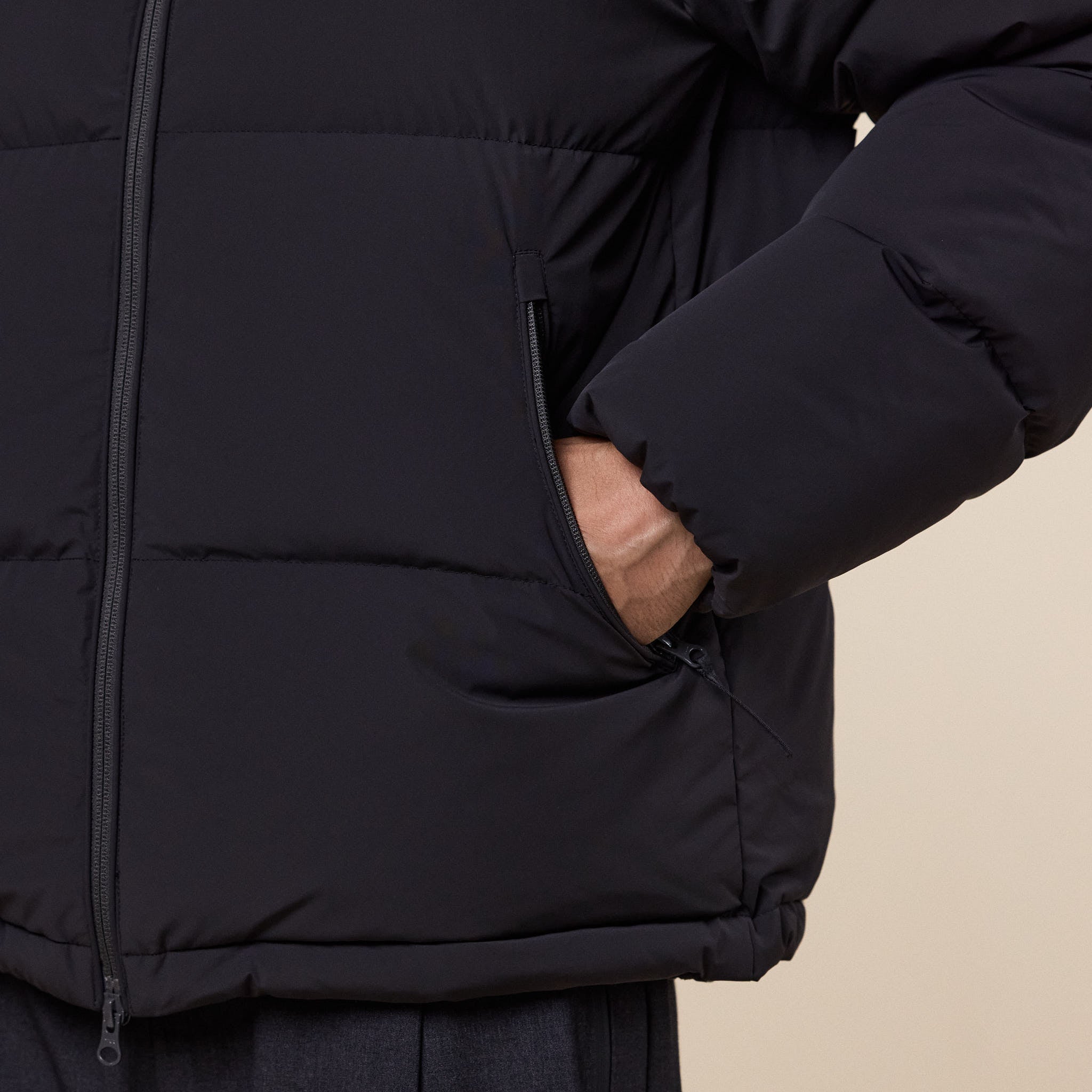 Hiking Patrol - Element Down Jacket 2.0 - Charcoal Black