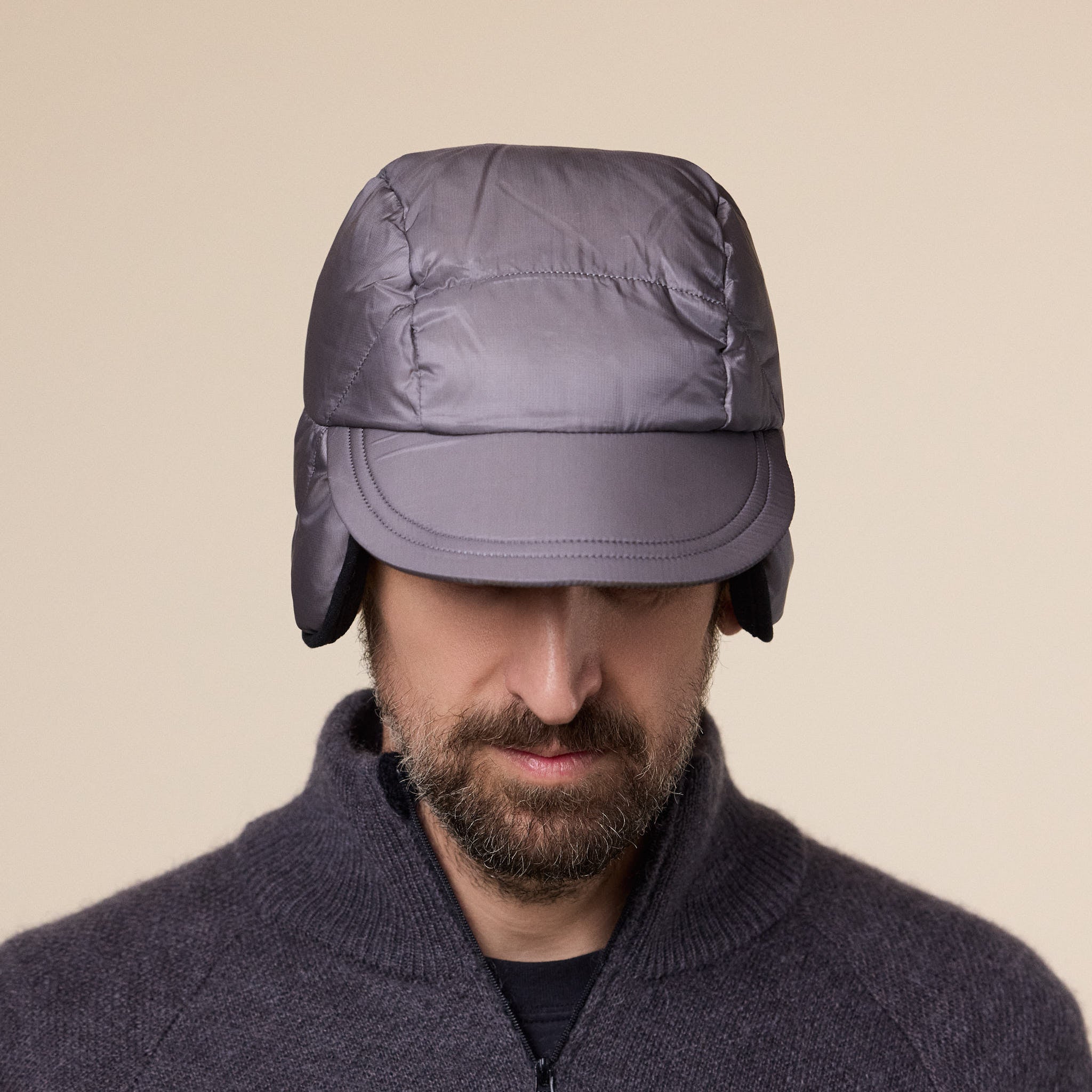 Hiking Patrol - Base Light Down Hat - Grey