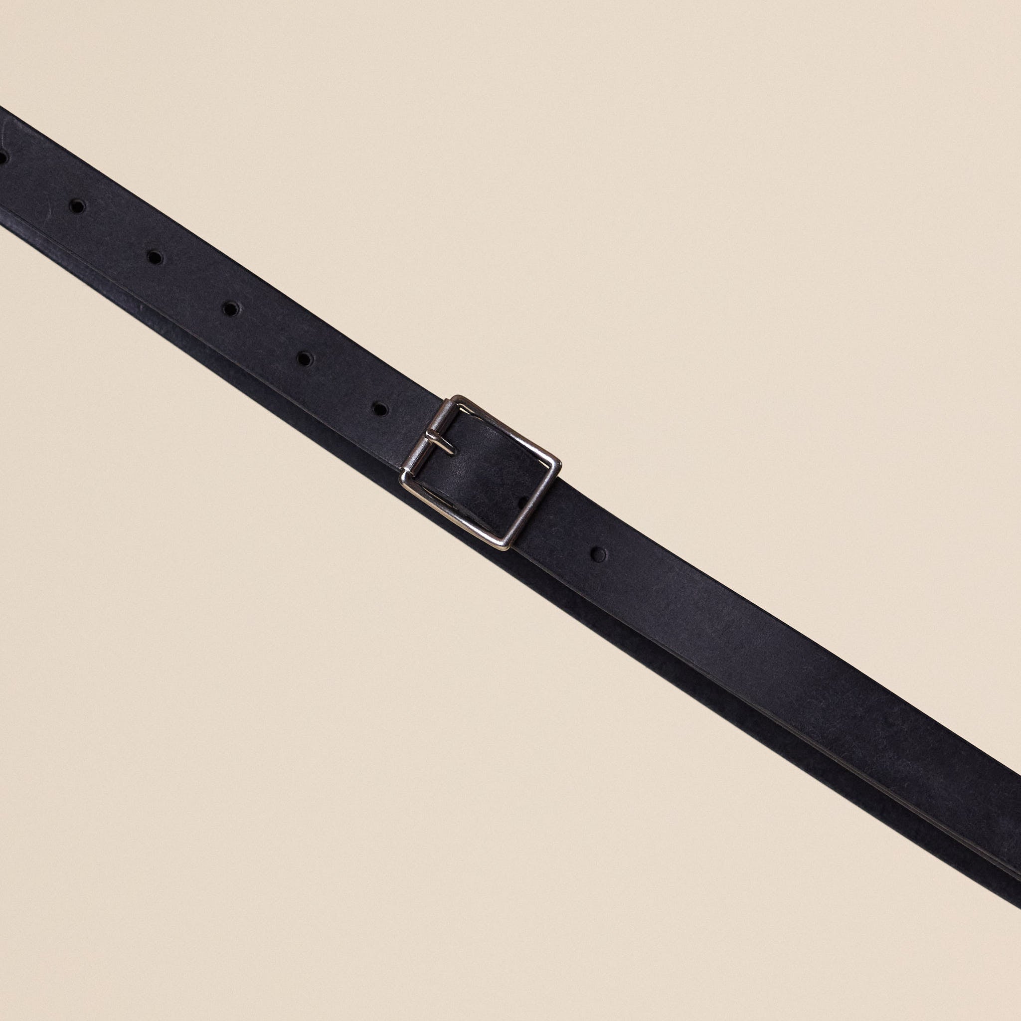 Still by Hand - Cowhide Leather Belt - Black