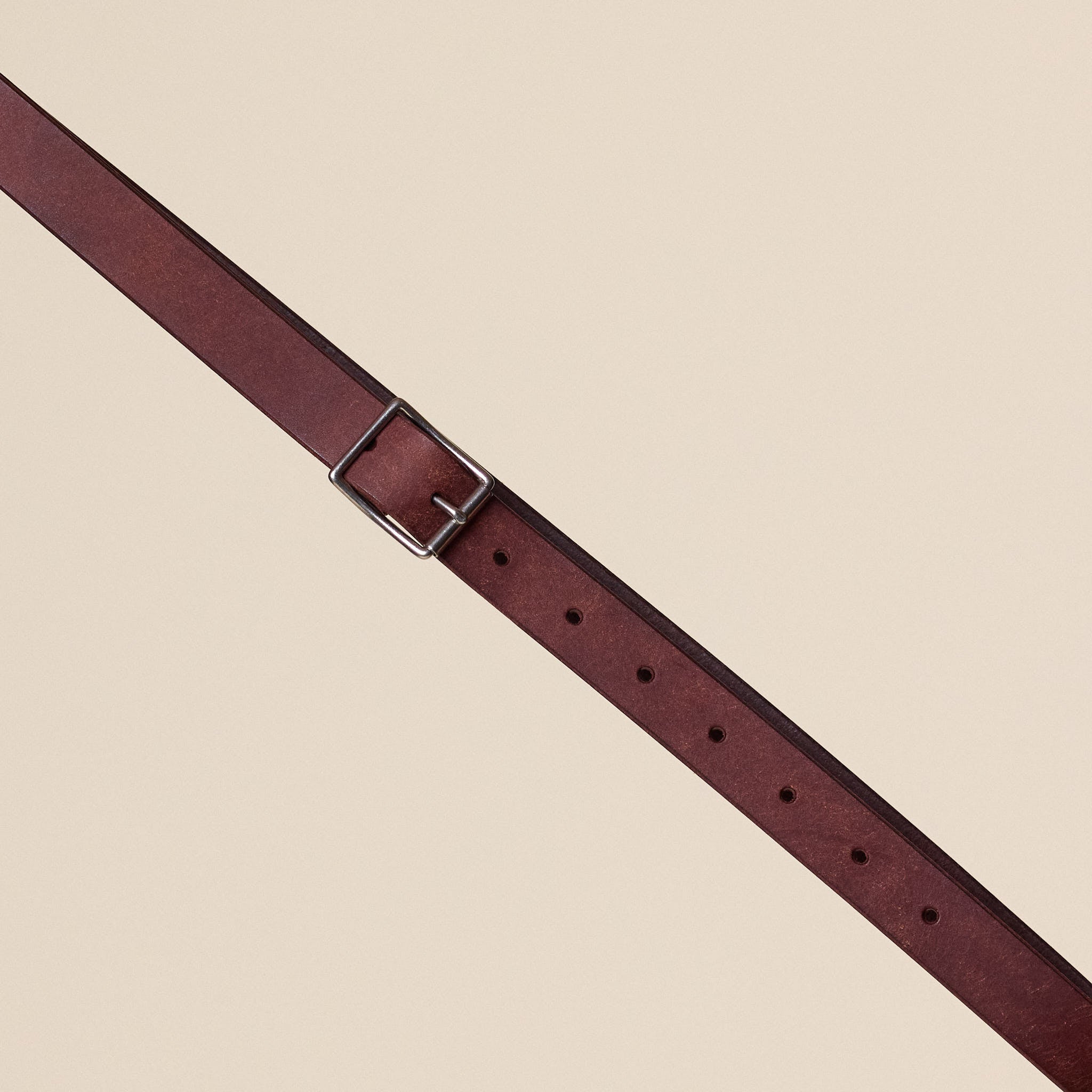 Still by Hand - Cowhide Leather Belt - Brown