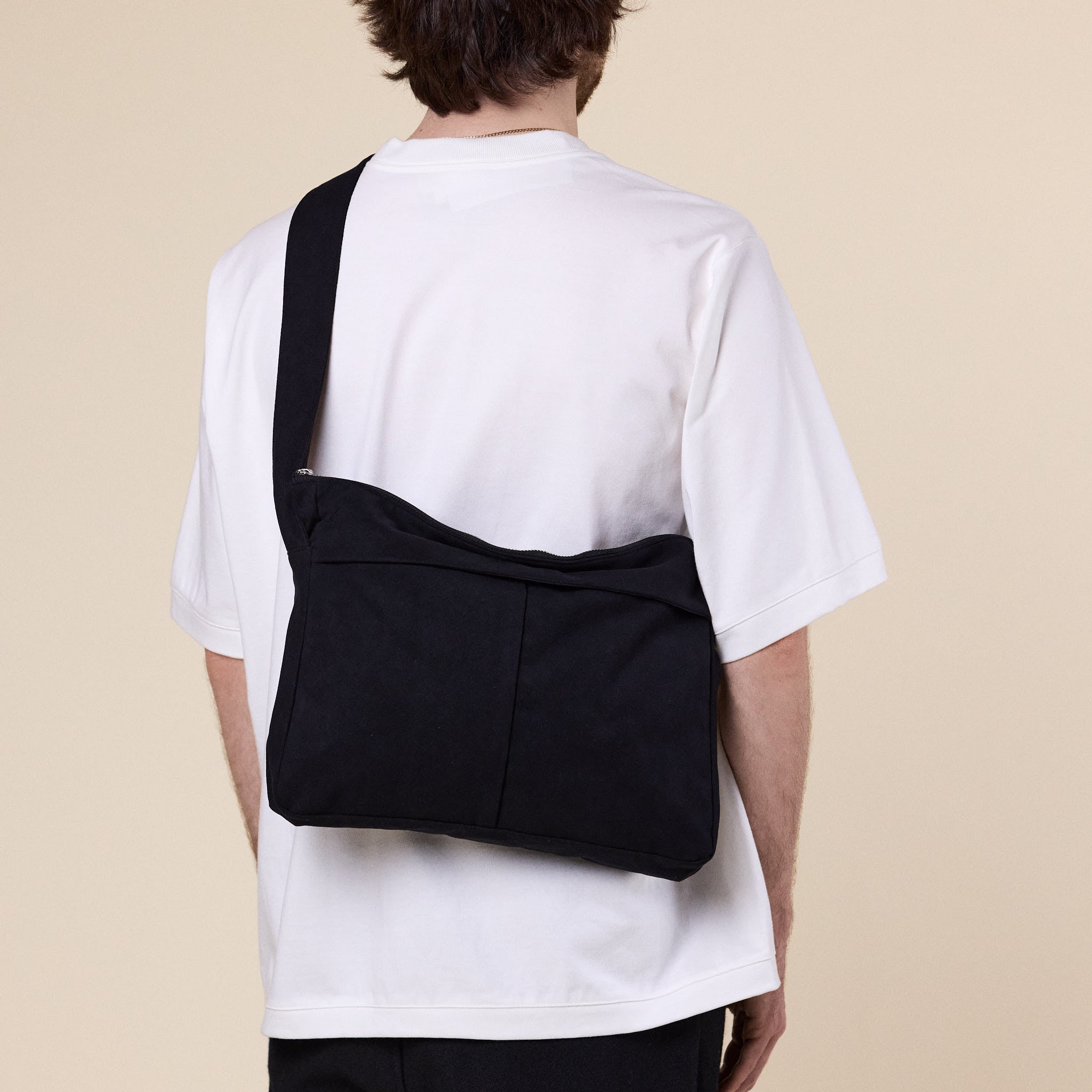 Still by Hand - Synthetic Leather Bag - Ink Black