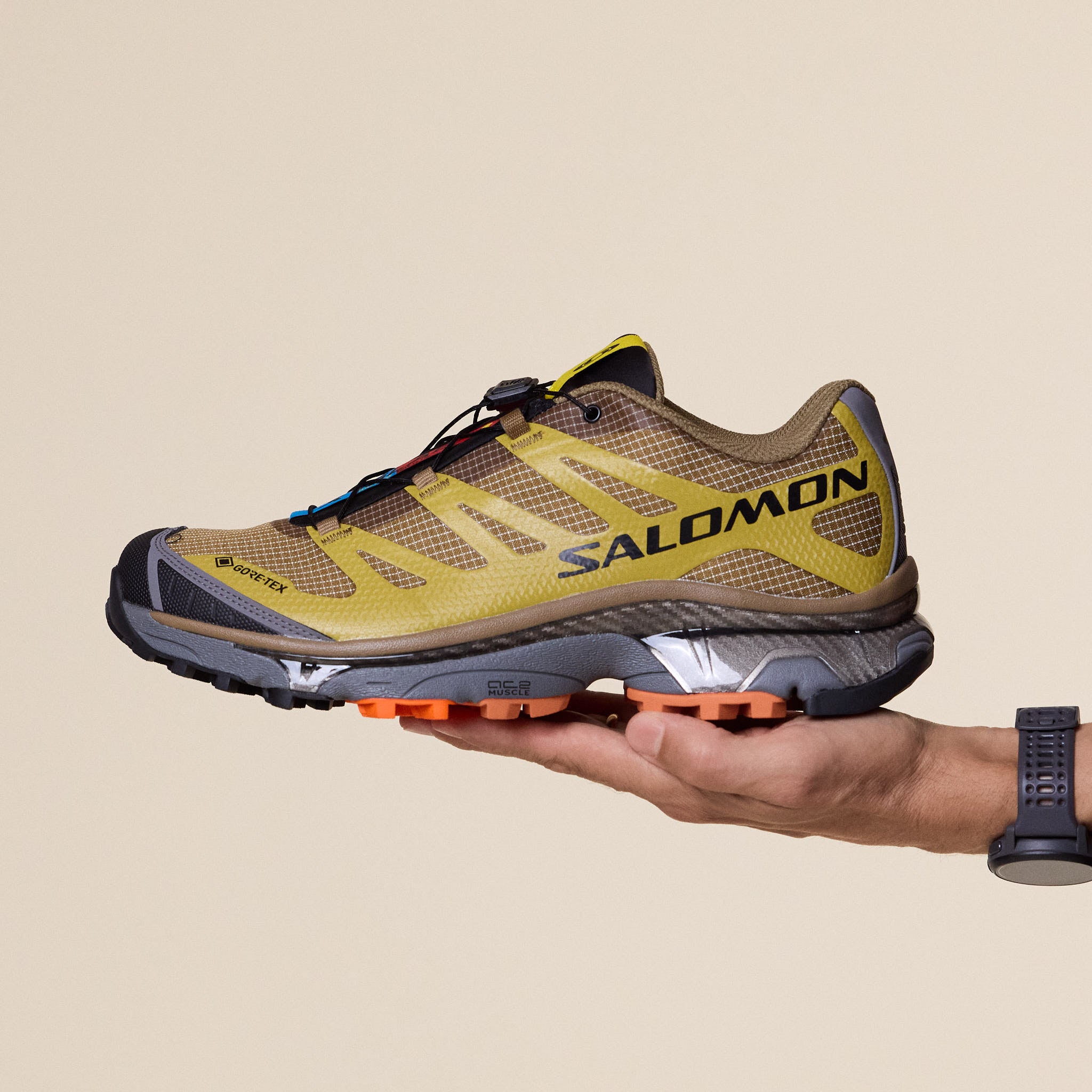 Salomon - XT-4 OG Gore-Tex - Coyote / Brown Willow / Dragon Fire