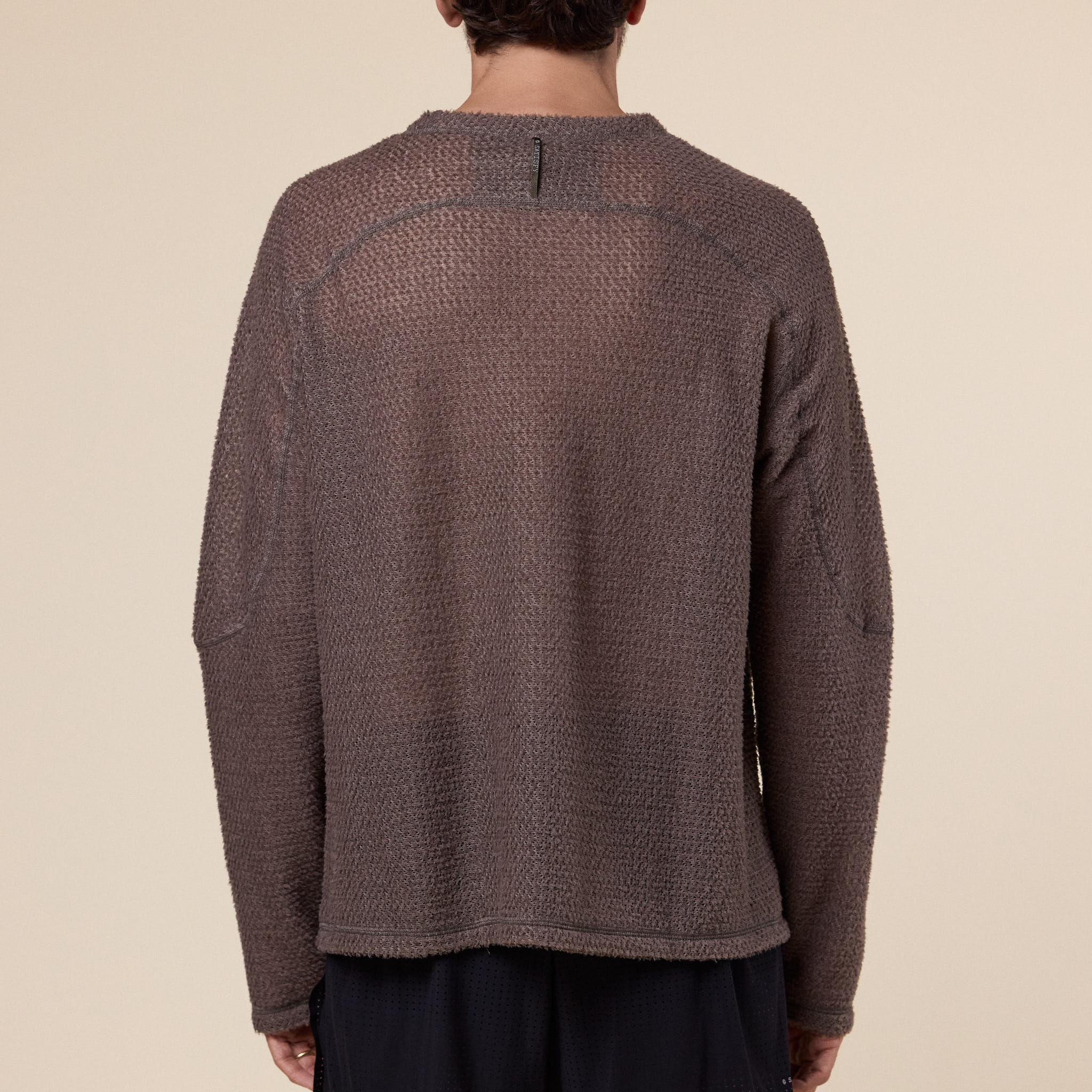 Satisfy Running - FuzzFleece™ AD Long Tee - Falcon