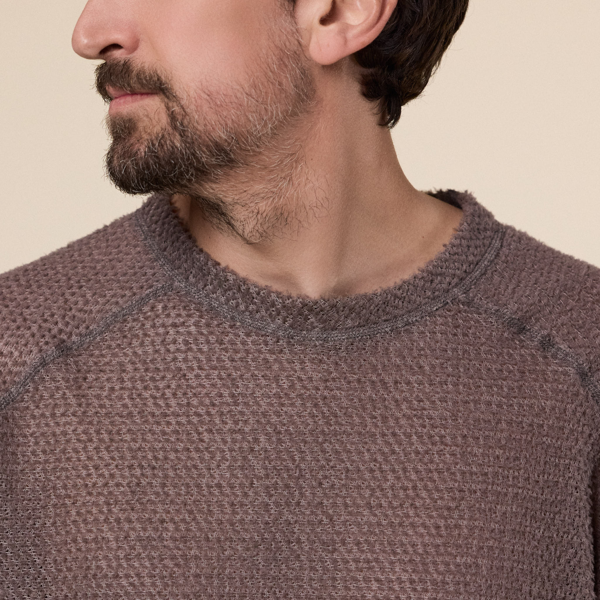 Satisfy Running - FuzzFleece™ AD Long Tee - Falcon