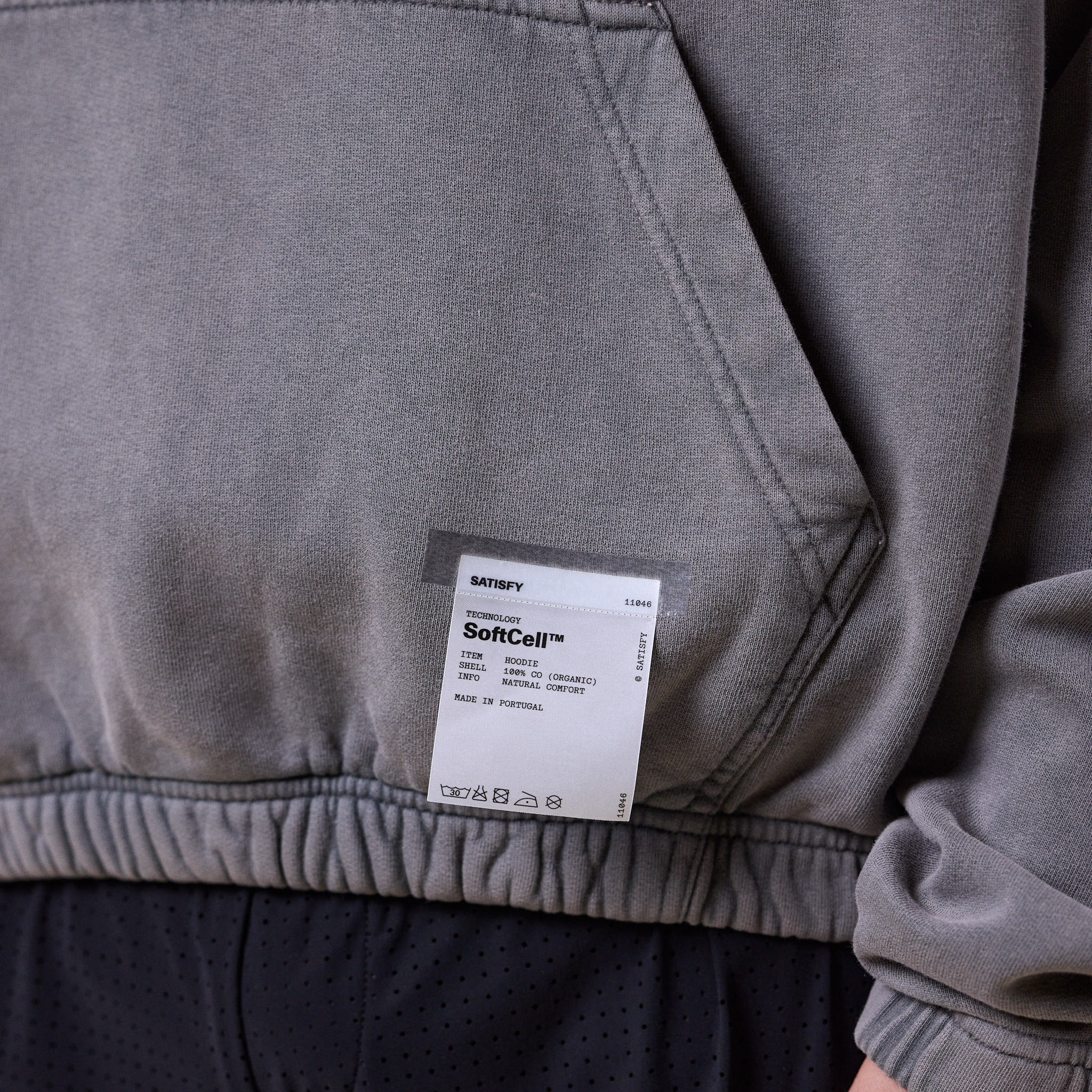 Satisfy - SoftCell™ Hoodie - Aged Grey
