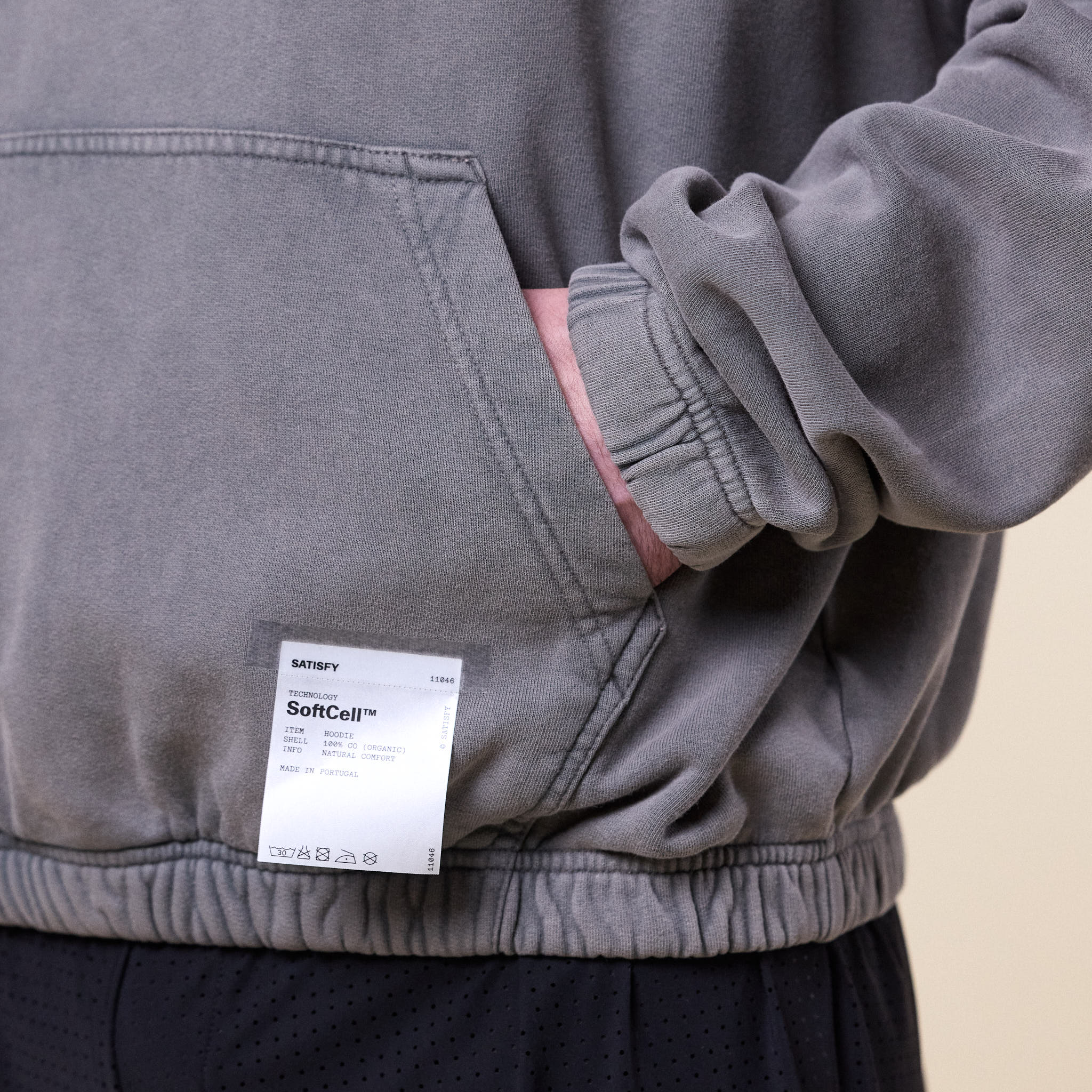 Satisfy - SoftCell™ Hoodie - Aged Grey