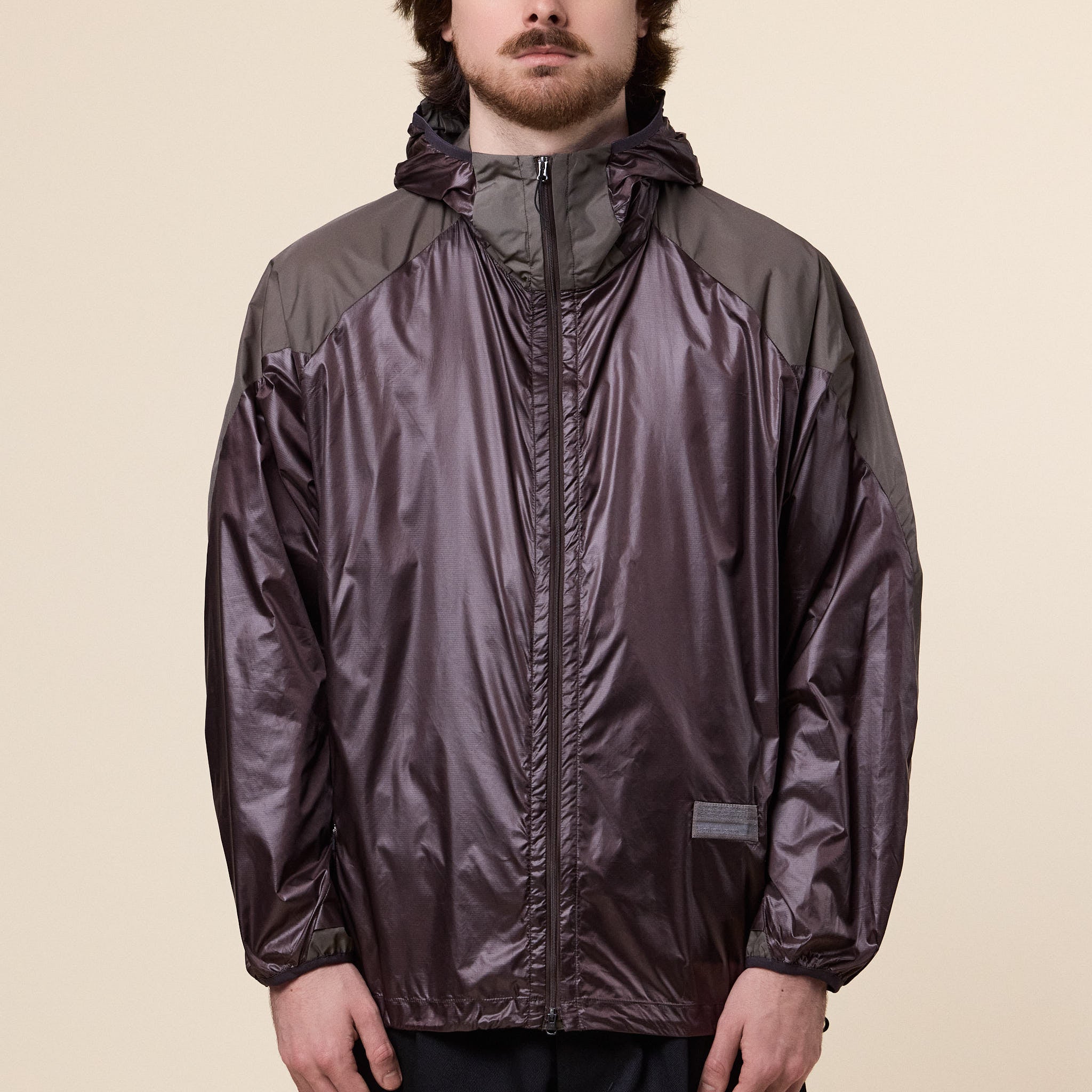 Poliquant - Daily Actions Hooded Packable Jacket - Dark Brown
