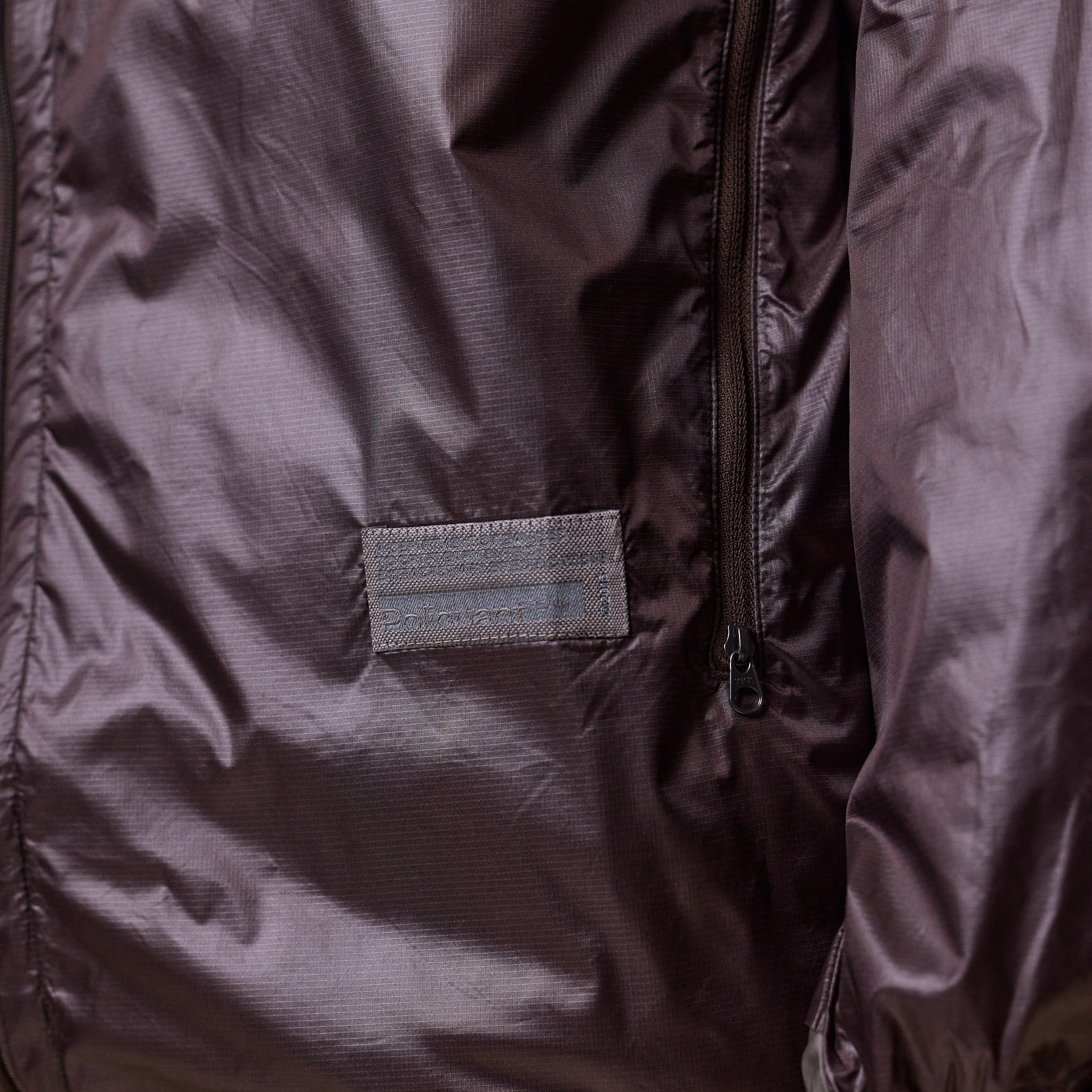 Poliquant - Daily Actions Hooded Packable Jacket - Dark Brown