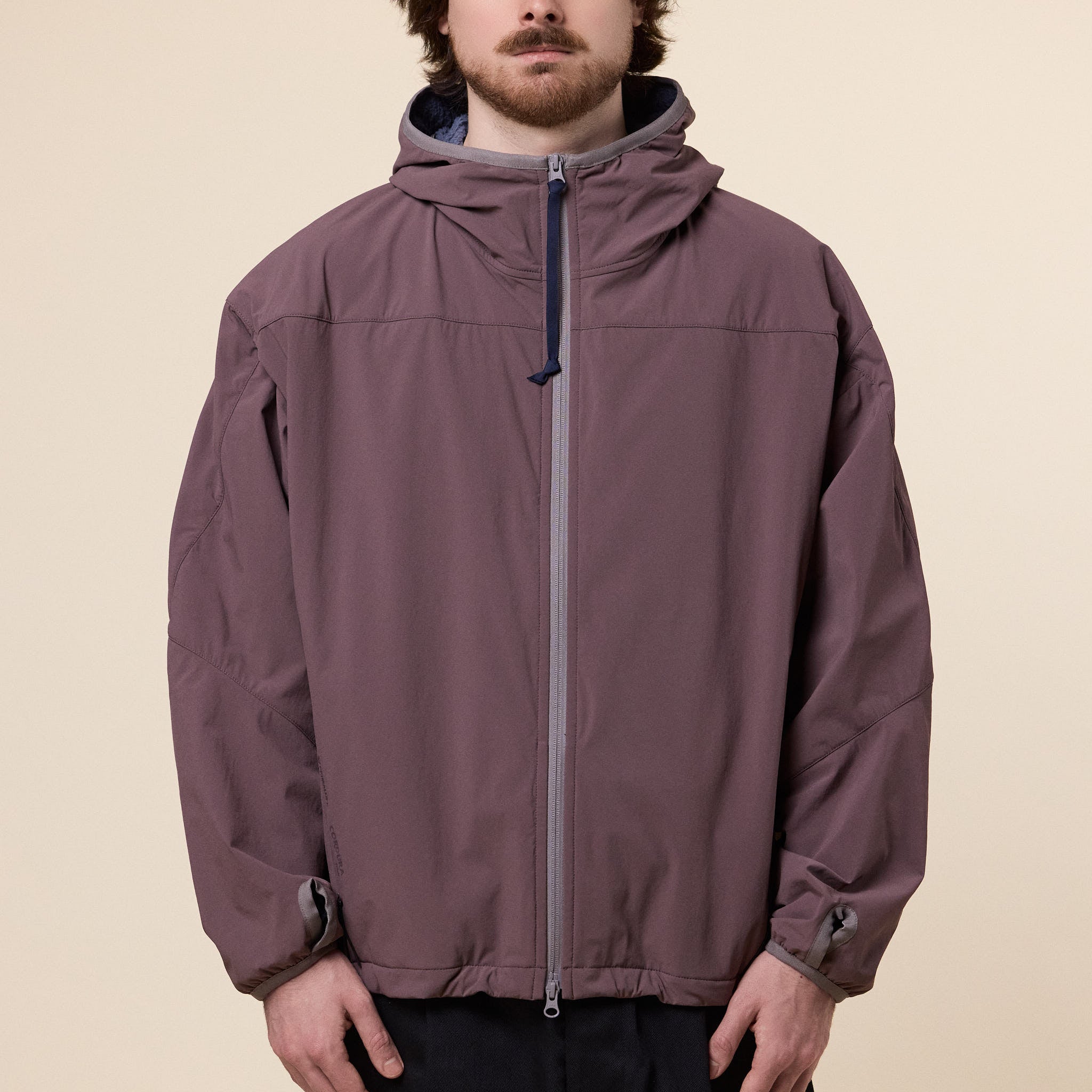 Poliquant x Wild Things - ECWS Deformed Face Shield Jacket - Peppercorn