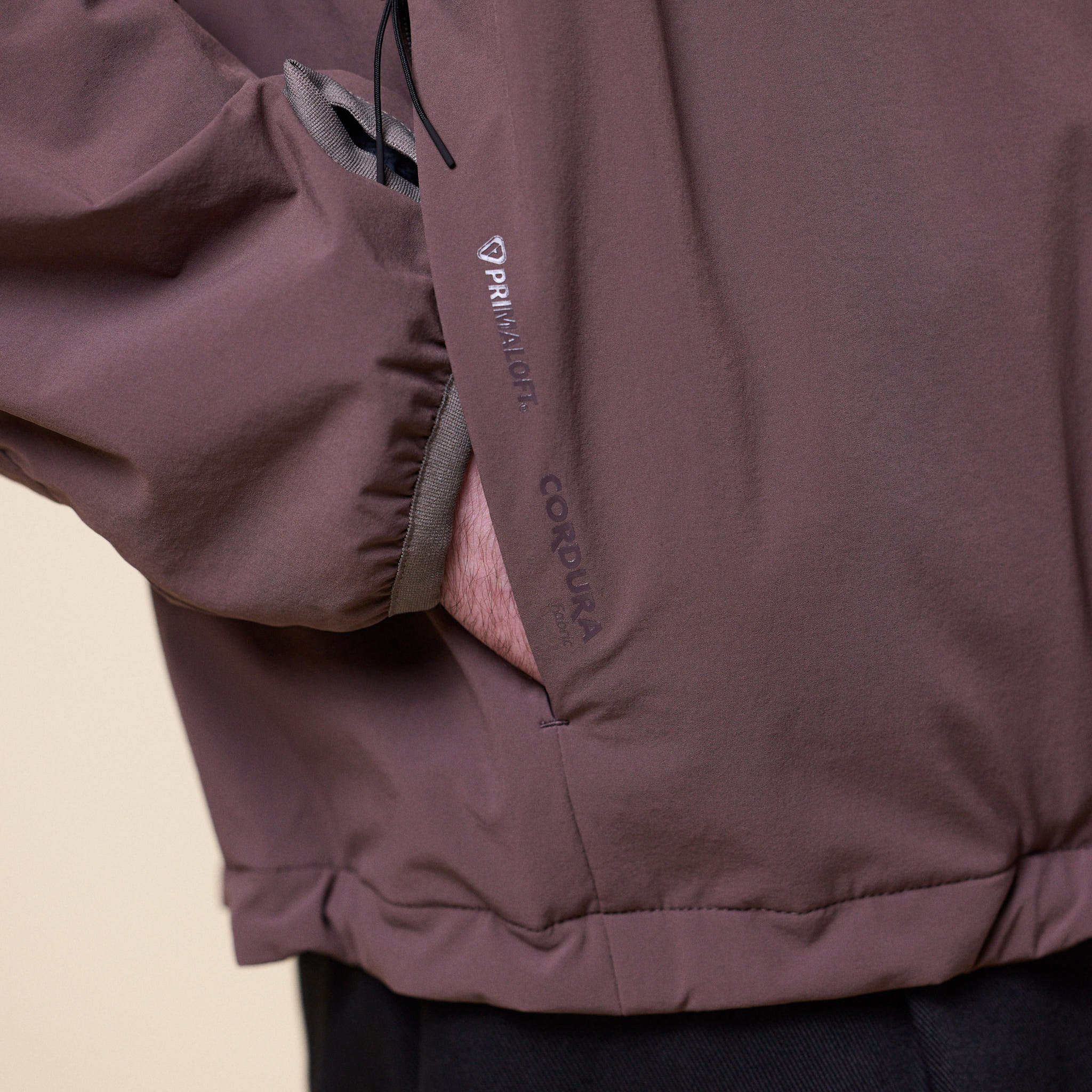 Poliquant x Wild Things - ECWS Deformed Face Shield Jacket - Peppercorn