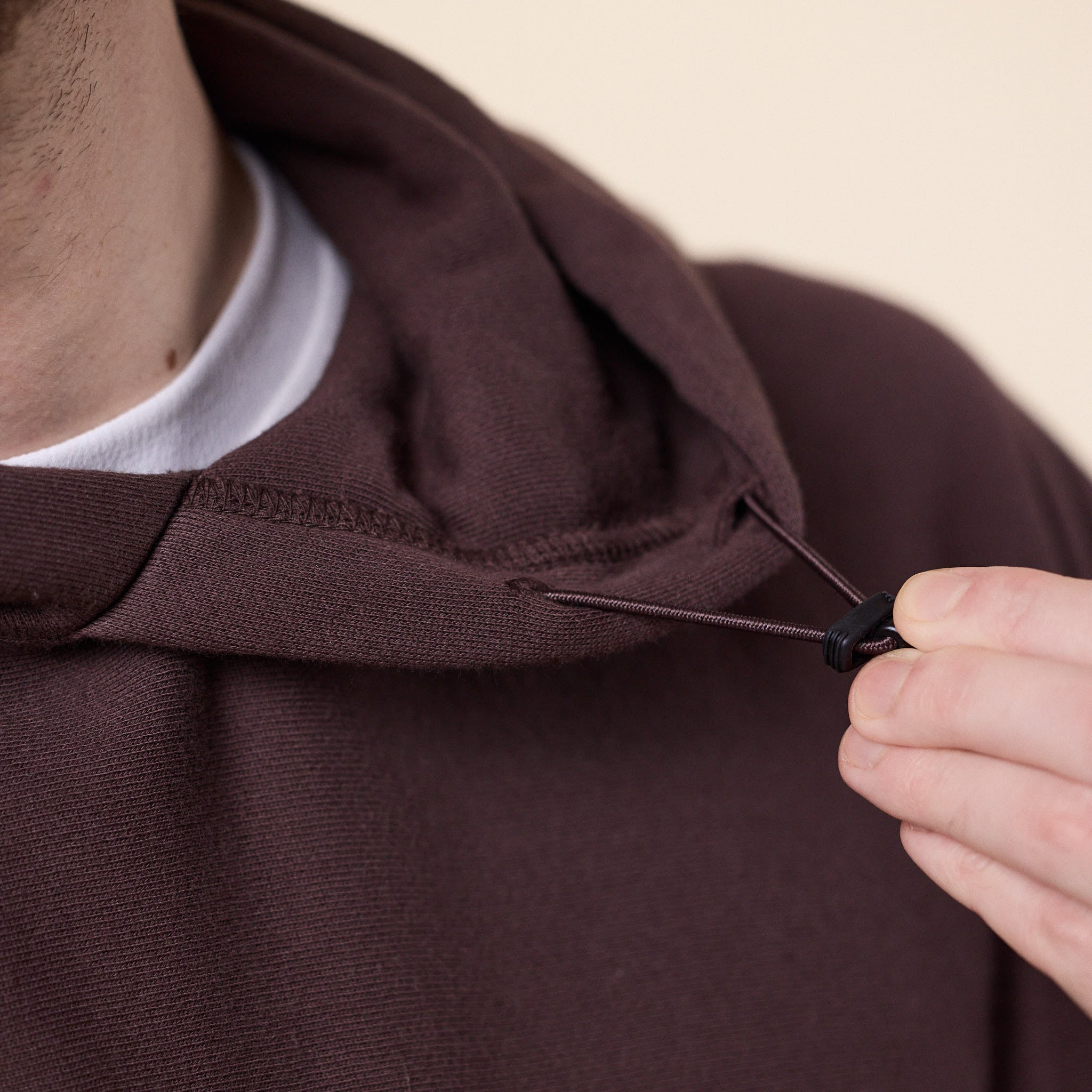 Poliquant - Linked Single Part Hooded Sweatshirt - Brown