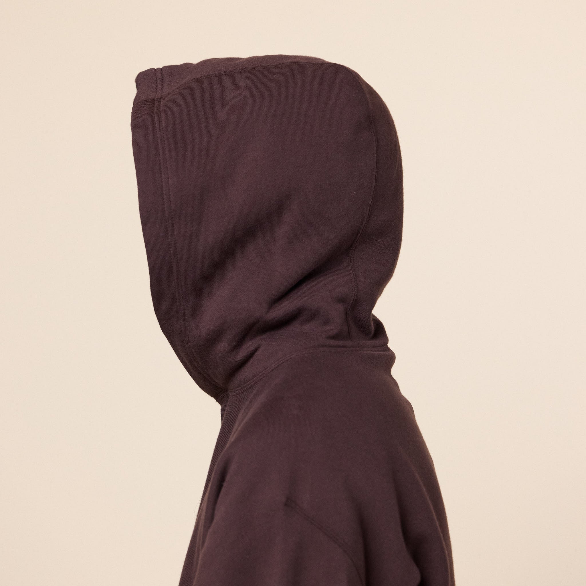 Poliquant - Linked Single Part Hooded Sweatshirt - Brown