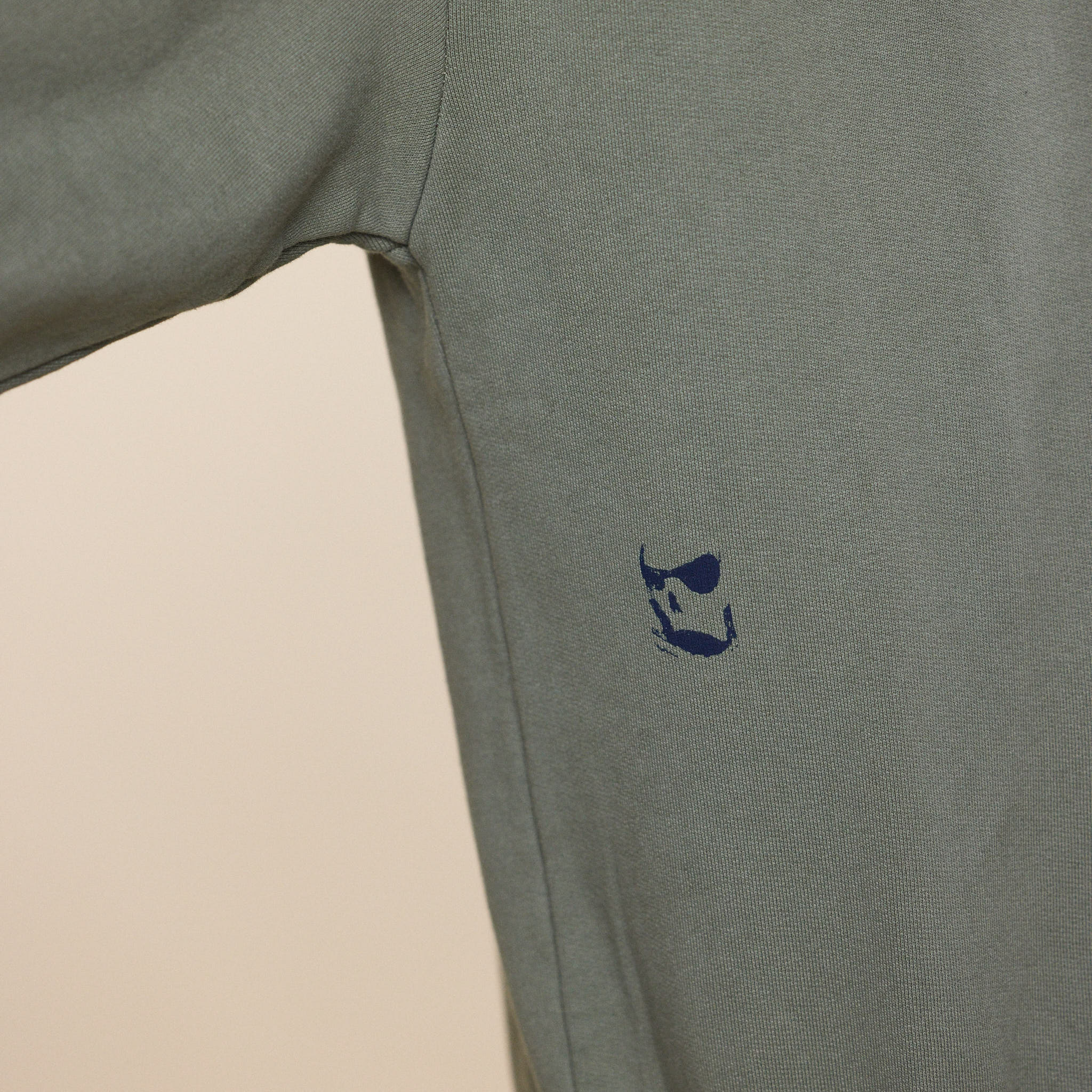 GR10K - Replicated Polo Sweatshirt - Sage Green