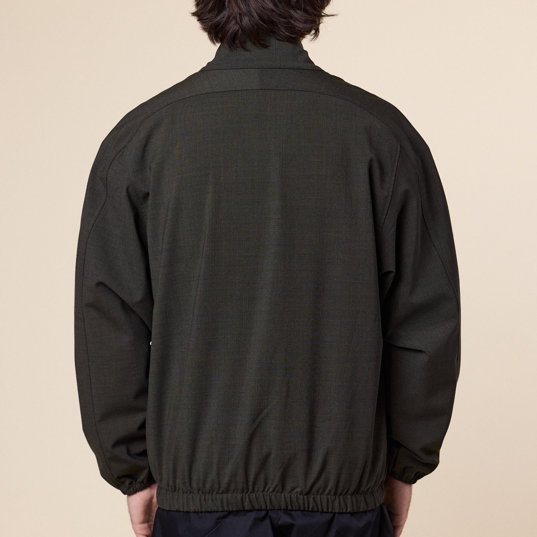 GR10K - Wool Race Track Top - Hidden Green