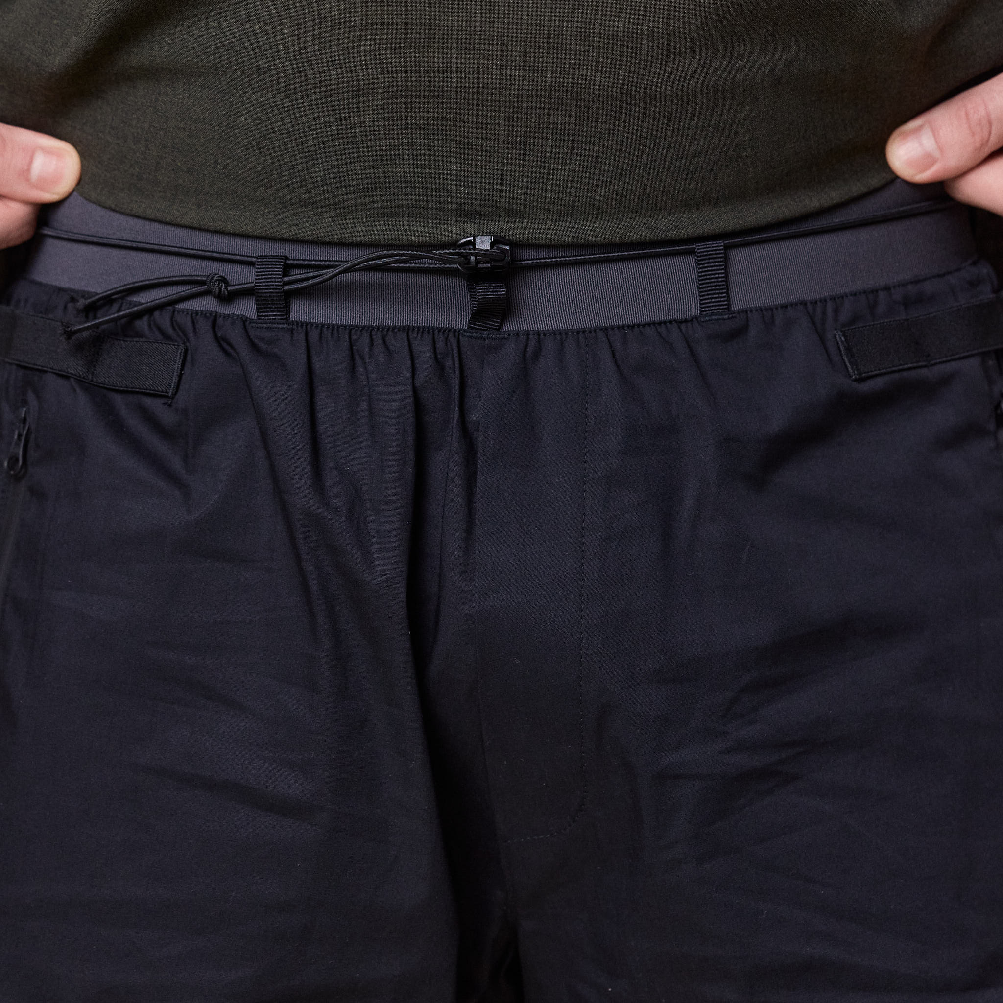 GR10K - Popelin Trail Shorts - Black