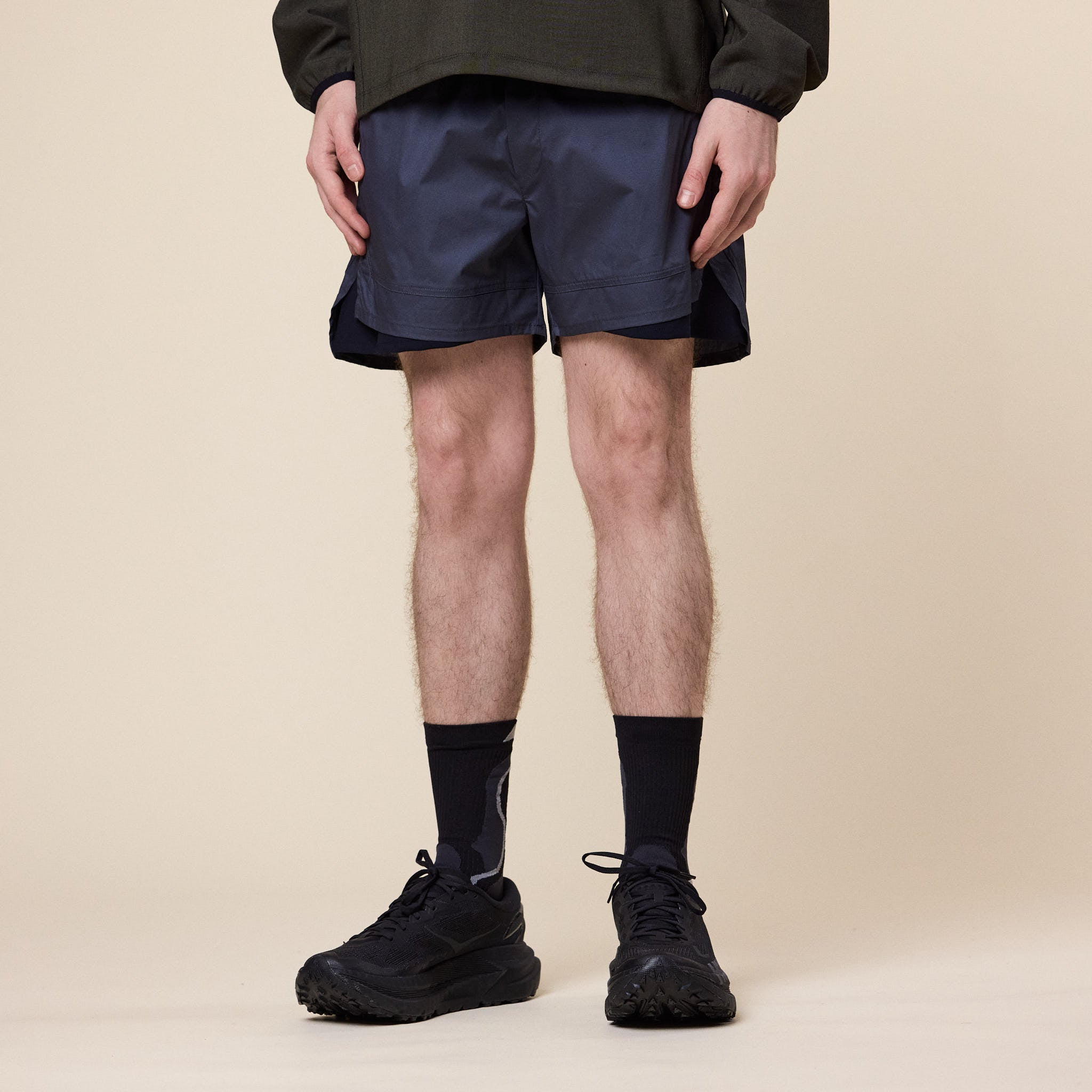 GR10K - Popelin Trail Shorts - Charcoal