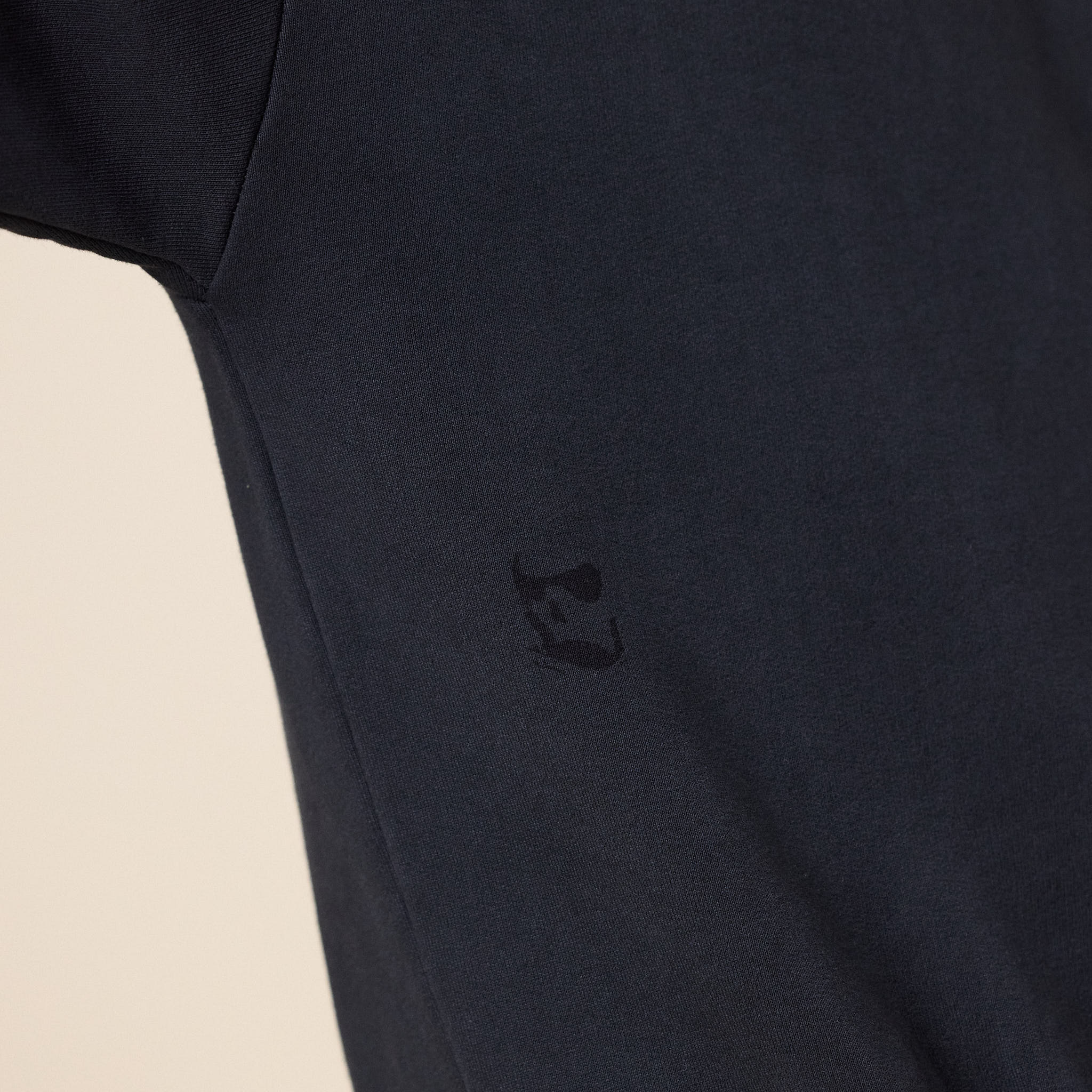 GR10K - Replicated Polo Sweatshirt - Phantom Black