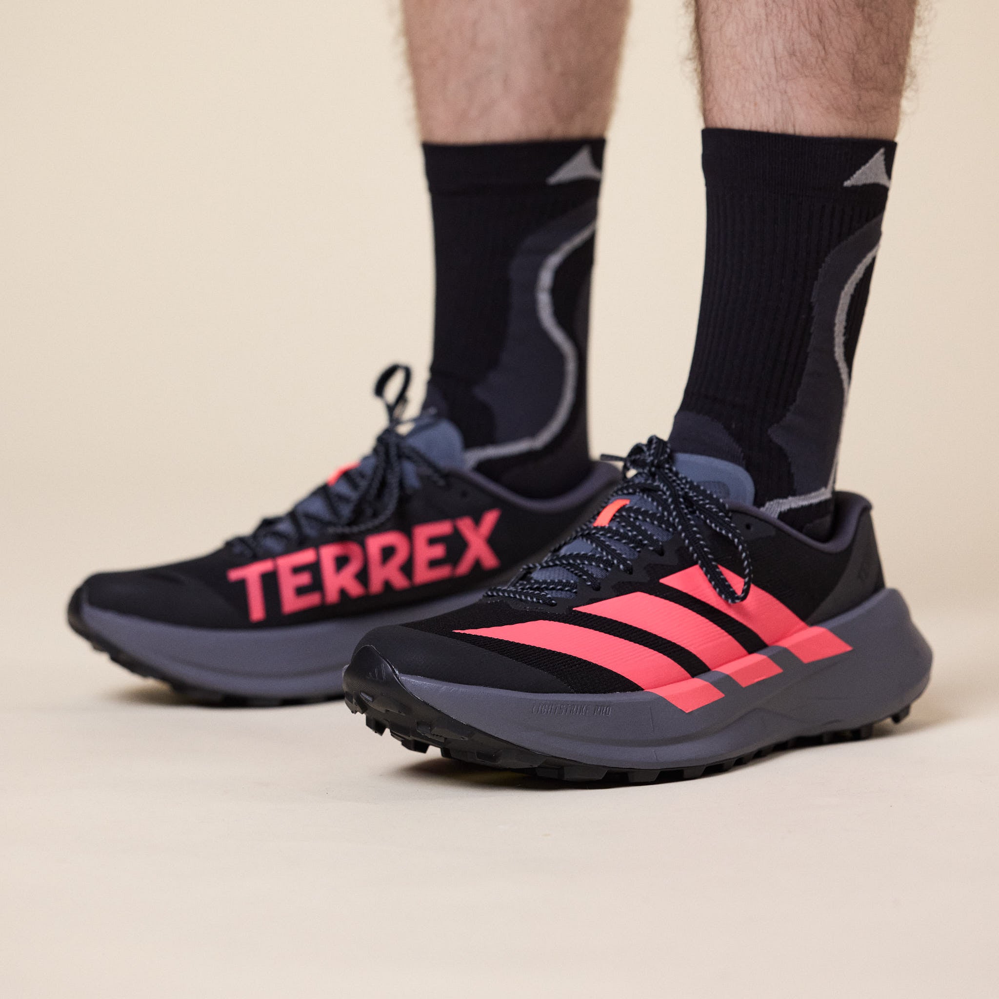 Adidas - Terrex Agravic SL - Core Black / Solar Turbo / Aurora Onix