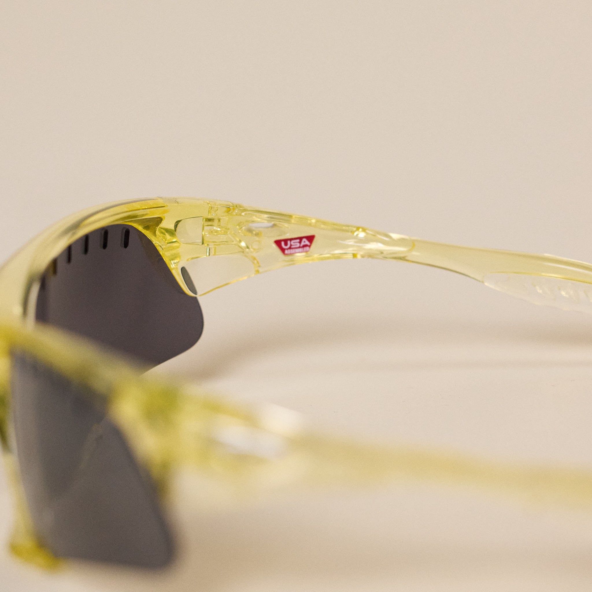 Satisfy x Oakley - Suture Jacket - Trans Yellow / Prizm Vented Black