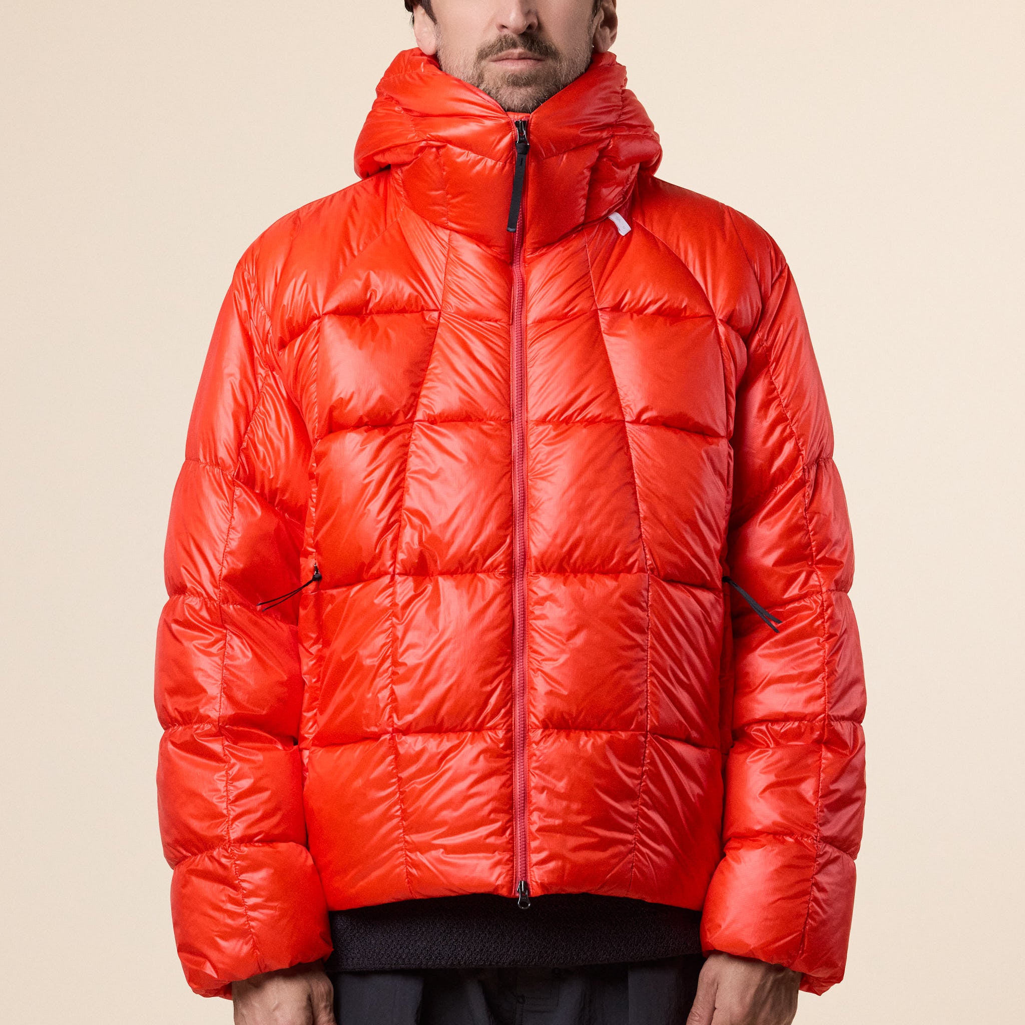 Goldwin 0 - Three Dimensional Down Parka - Scarlet