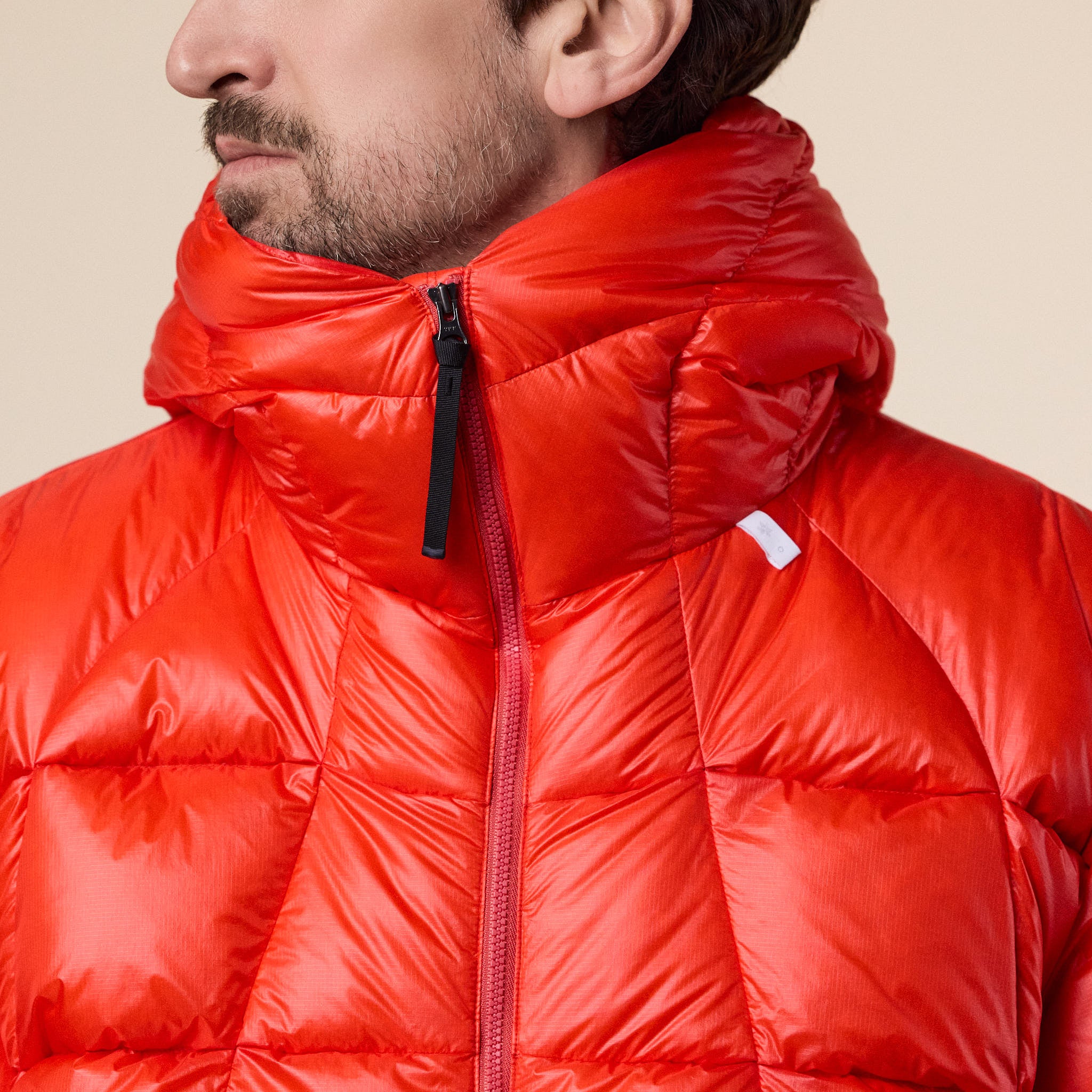 Goldwin 0 - Three Dimensional Down Parka - Scarlet