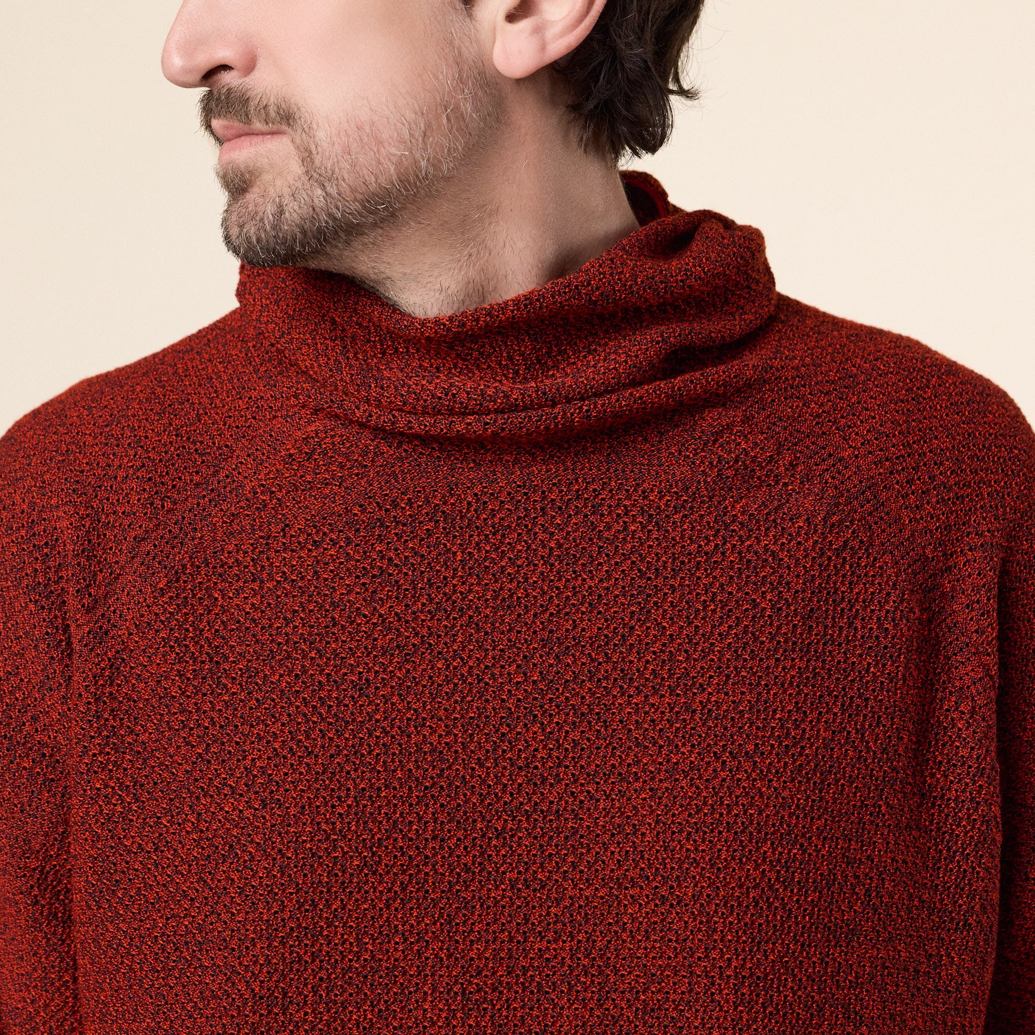 Goldwin 0 - Perforated Wholegarment Knit Top - Scarlet