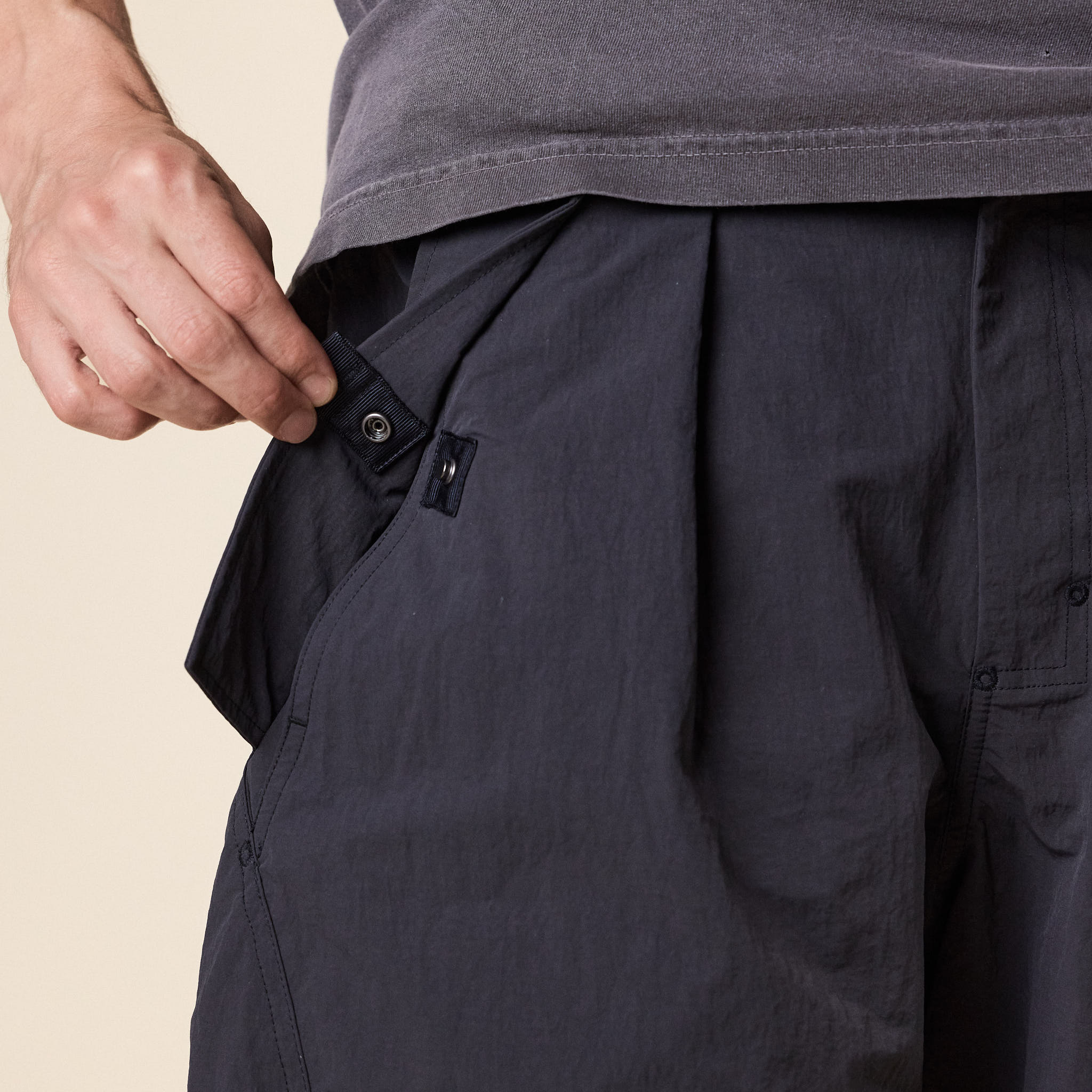 Goldwin 0 - Windbreaker Pants - After Dark