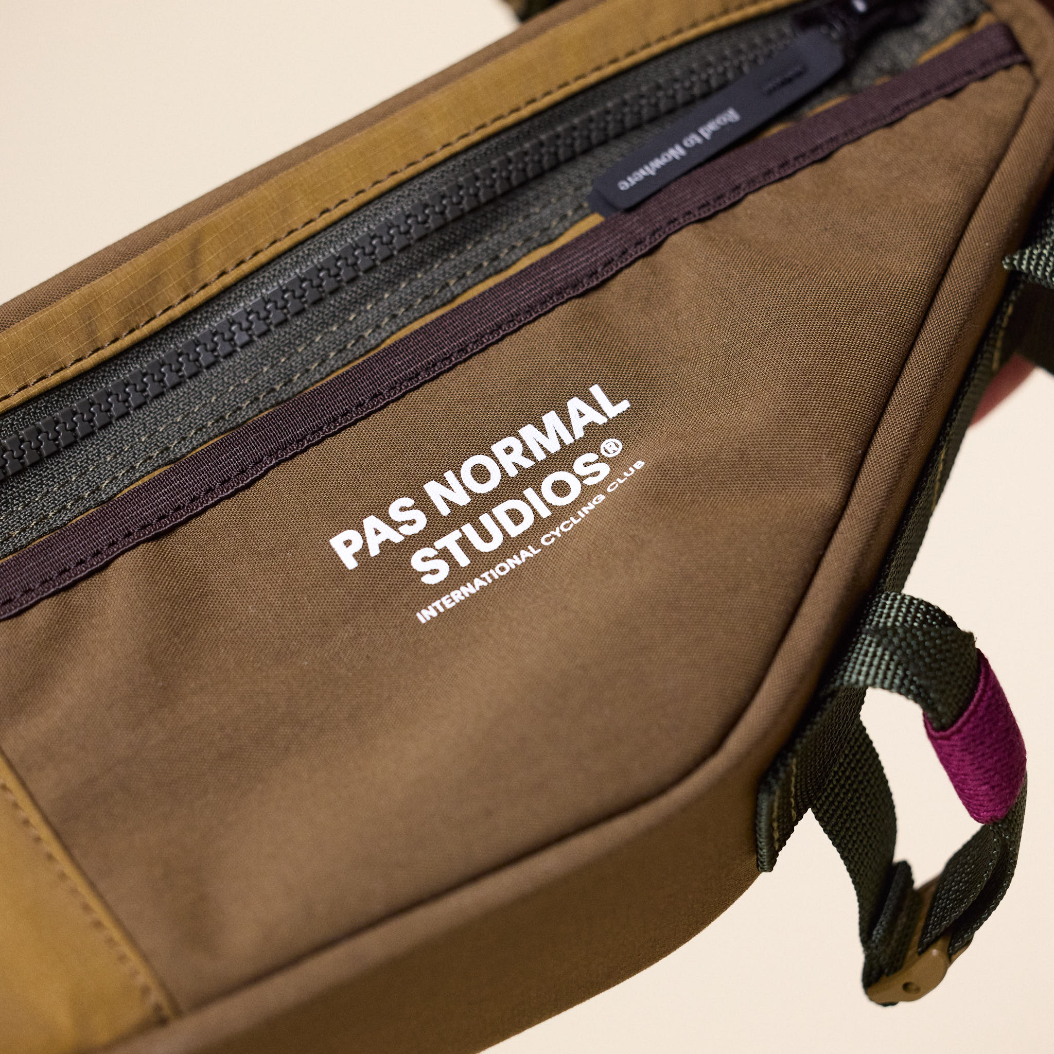 Pas Normal Studios x Porter - Frame Bag - Light Brown