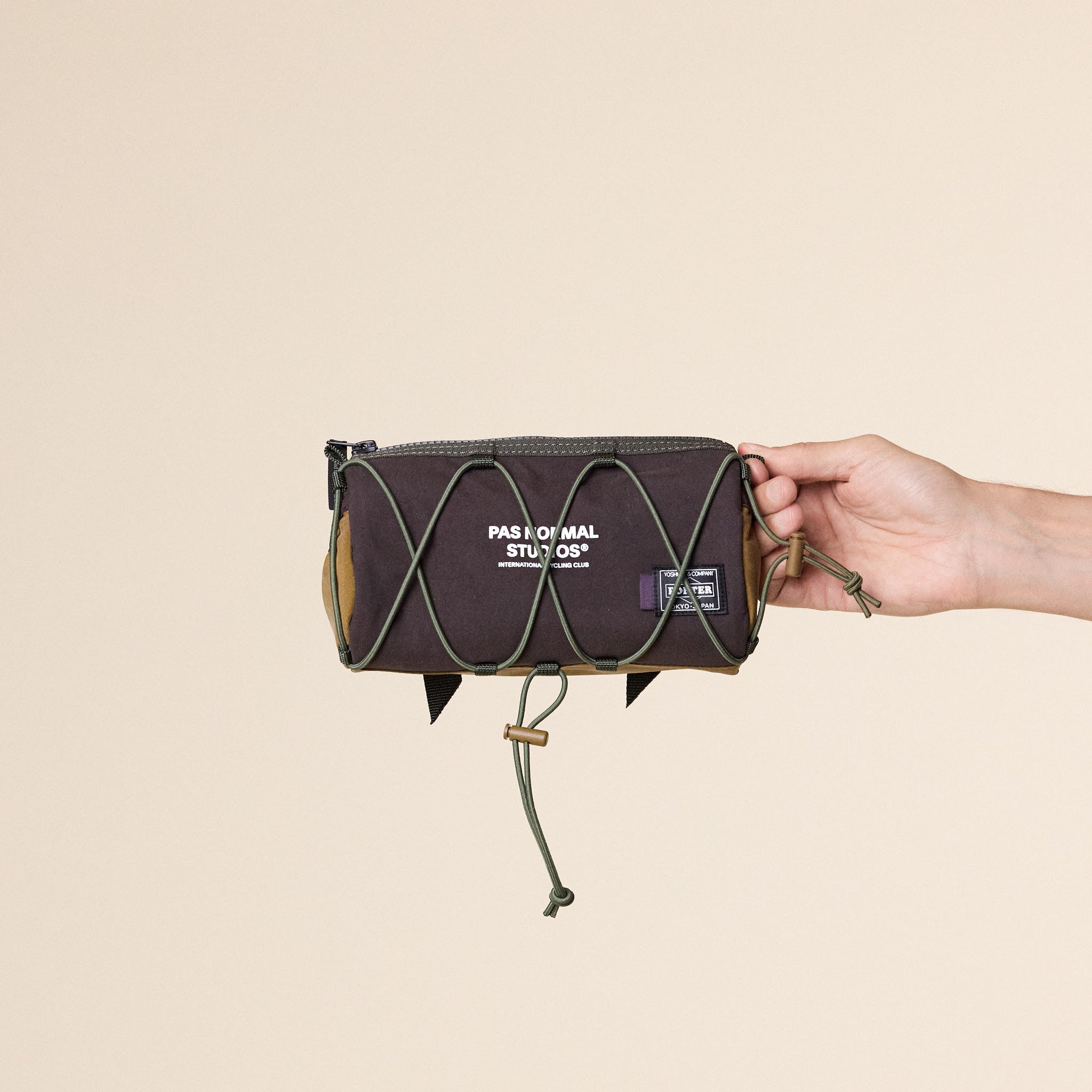Pas Normal Studios x Porter - Handlebar Bag - Light Brown