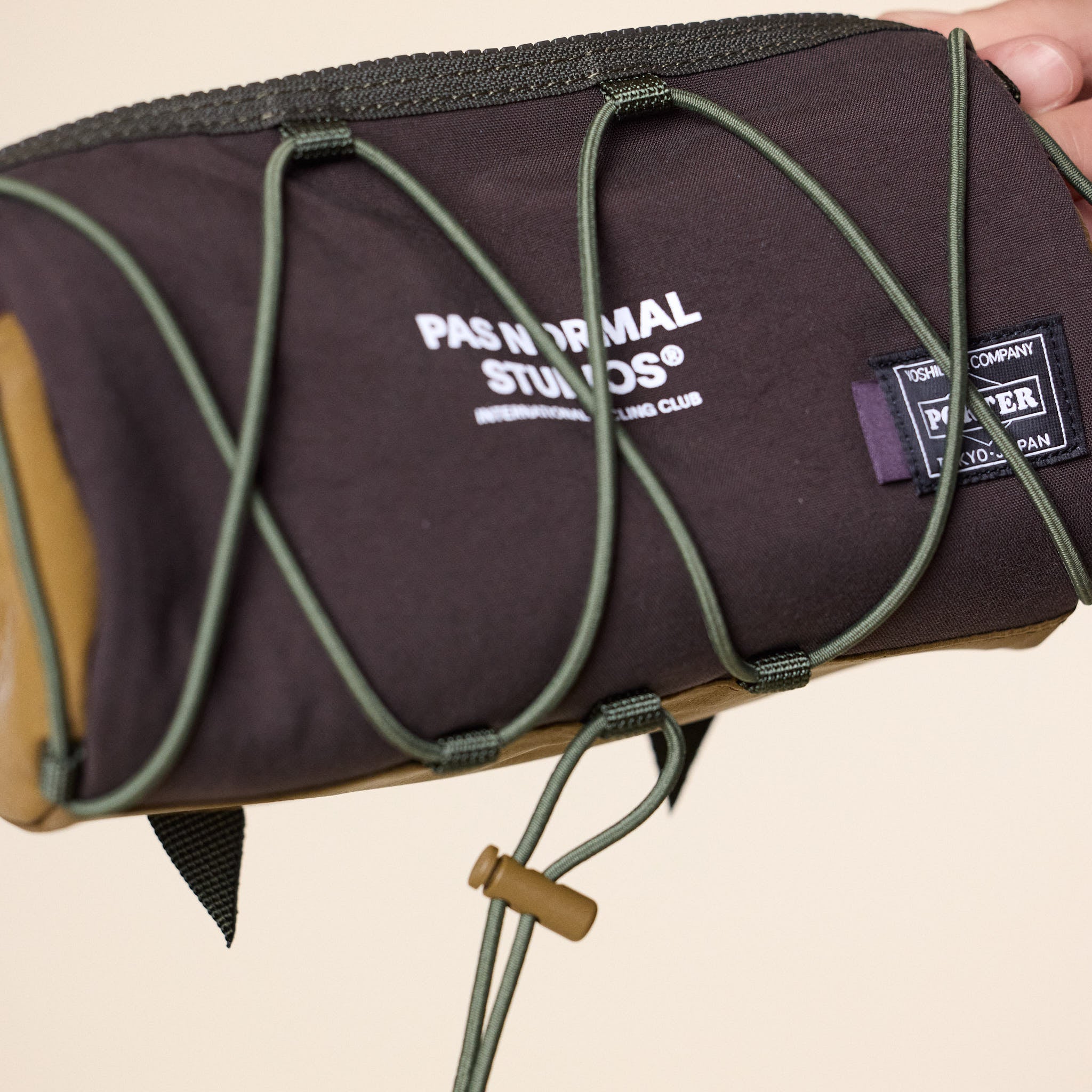 Pas Normal Studios x Porter - Handlebar Bag - Light Brown