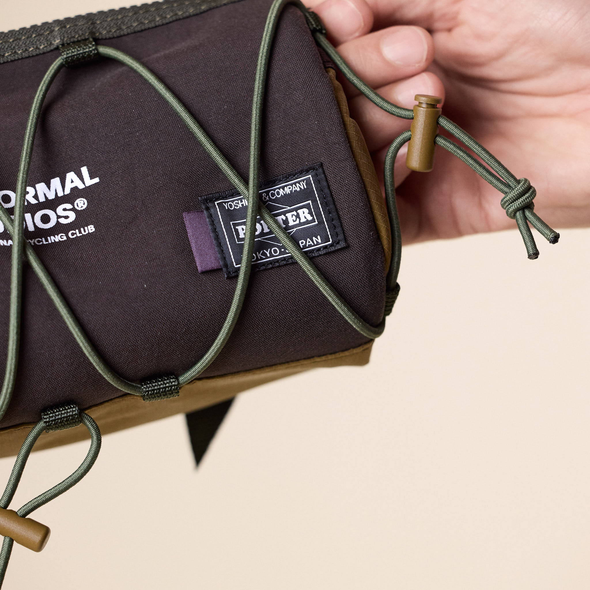 Pas Normal Studios x Porter - Handlebar Bag - Light Brown