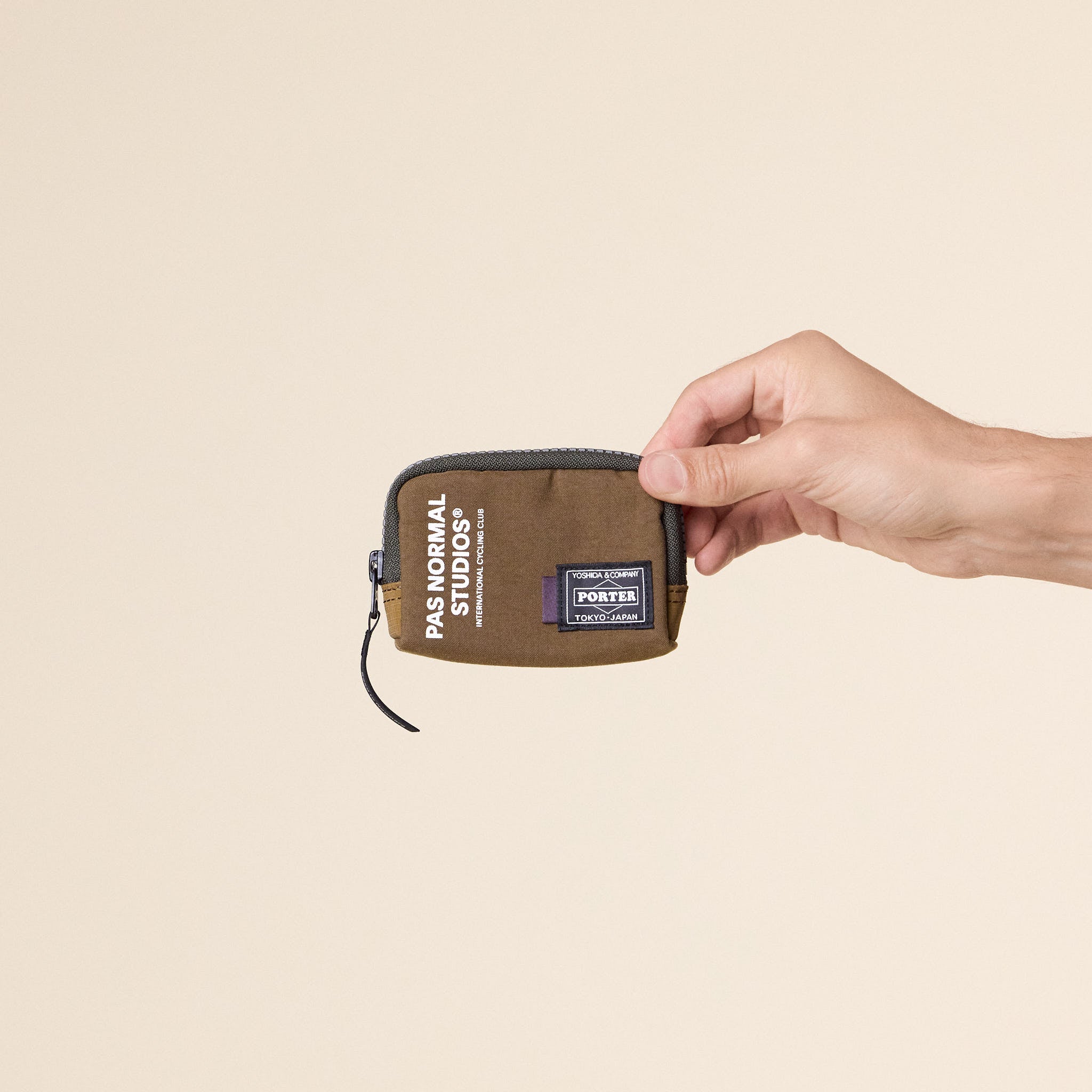 Pas Normal Studios x Porter - Coin Case - Light Brown