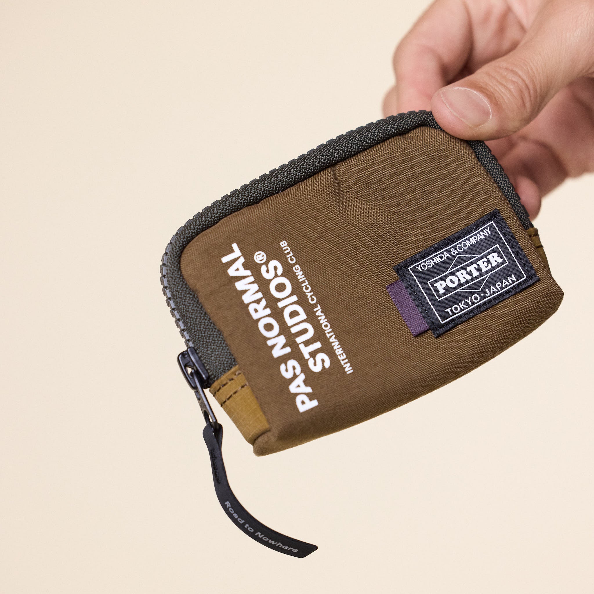Pas Normal Studios x Porter - Coin Case - Light Brown
