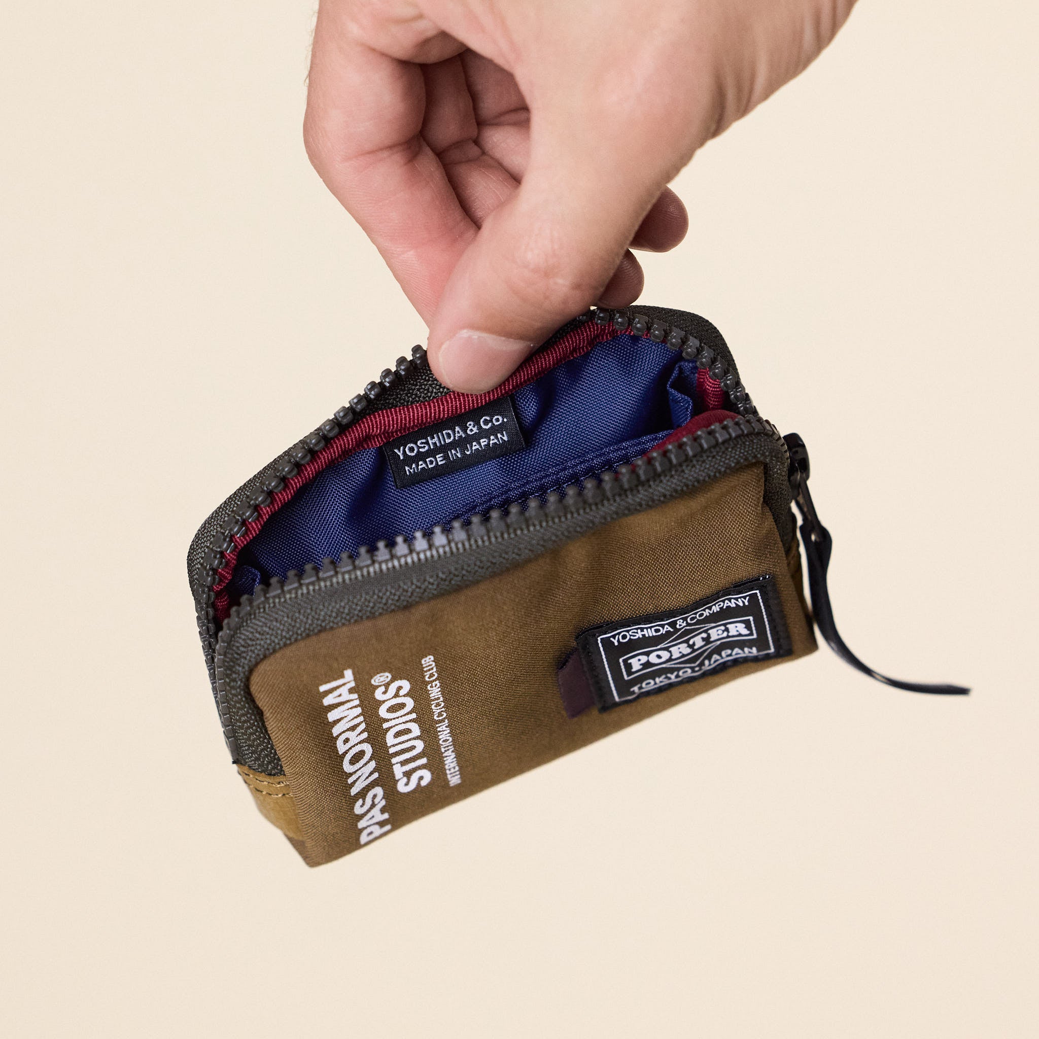 Pas Normal Studios x Porter - Coin Case - Light Brown