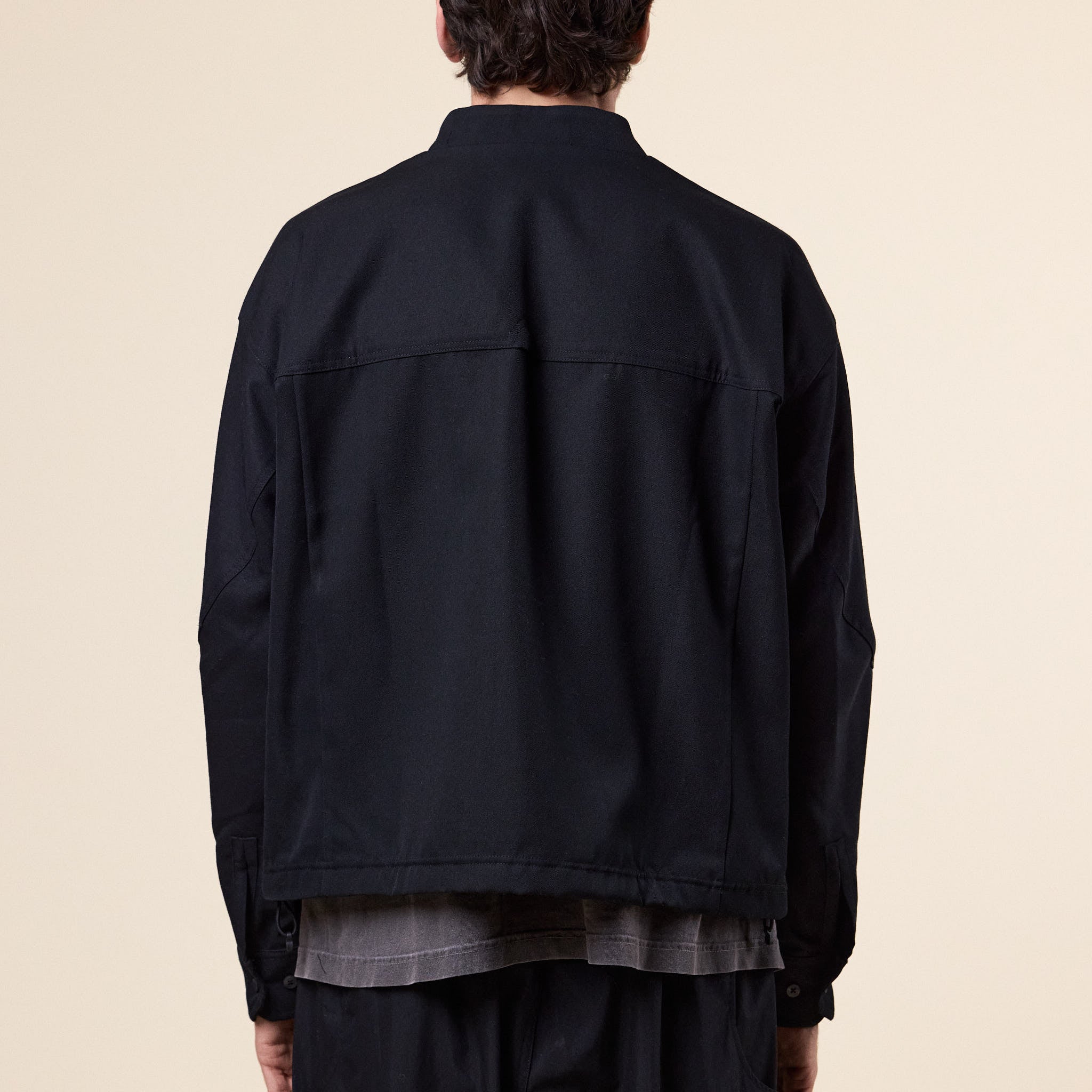 Greg Laboratory - Adaptable Standard Quarter Zip Shirt - Black