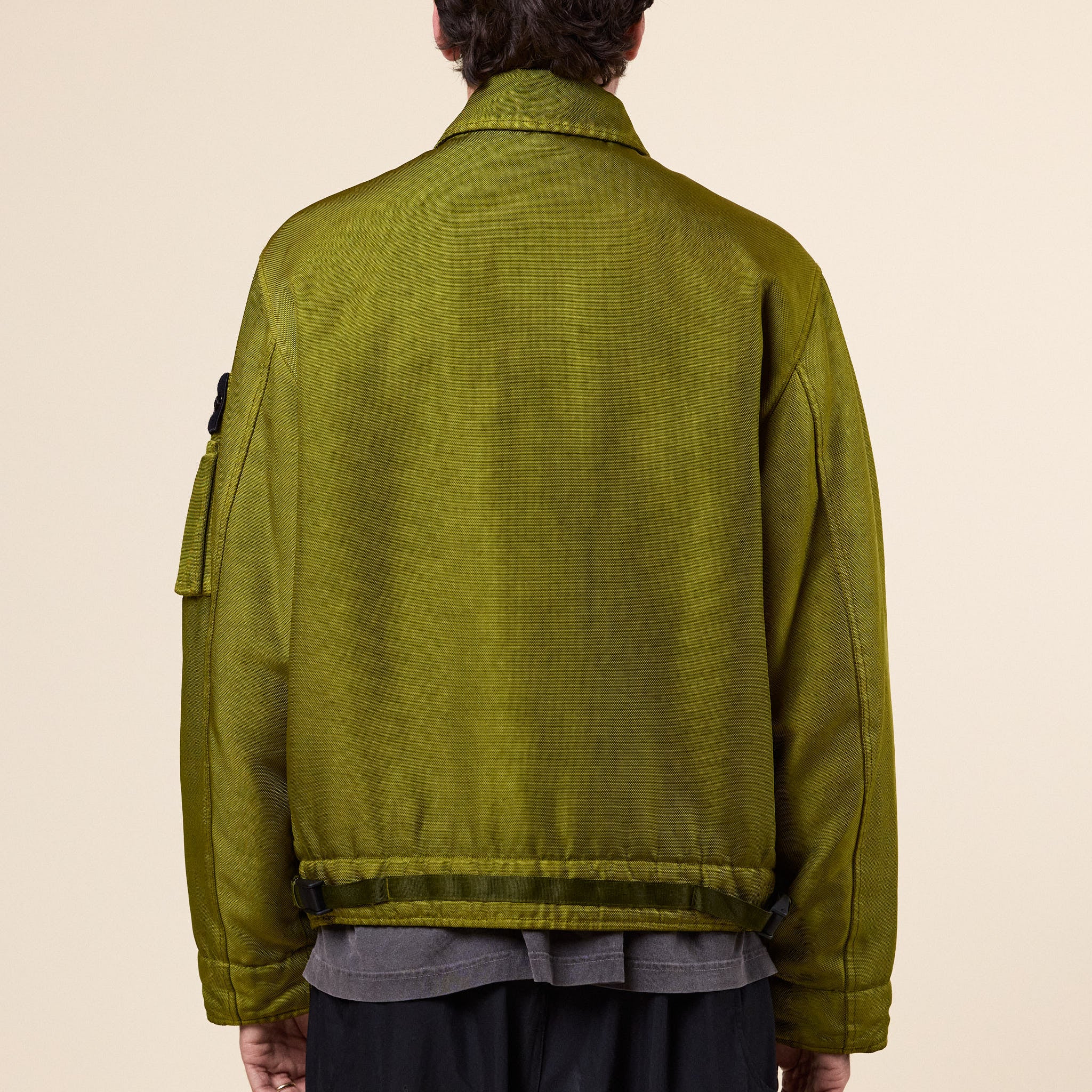 Stone Island - Dense Oxford Nylon-TC Padded Jacket - Cactus
