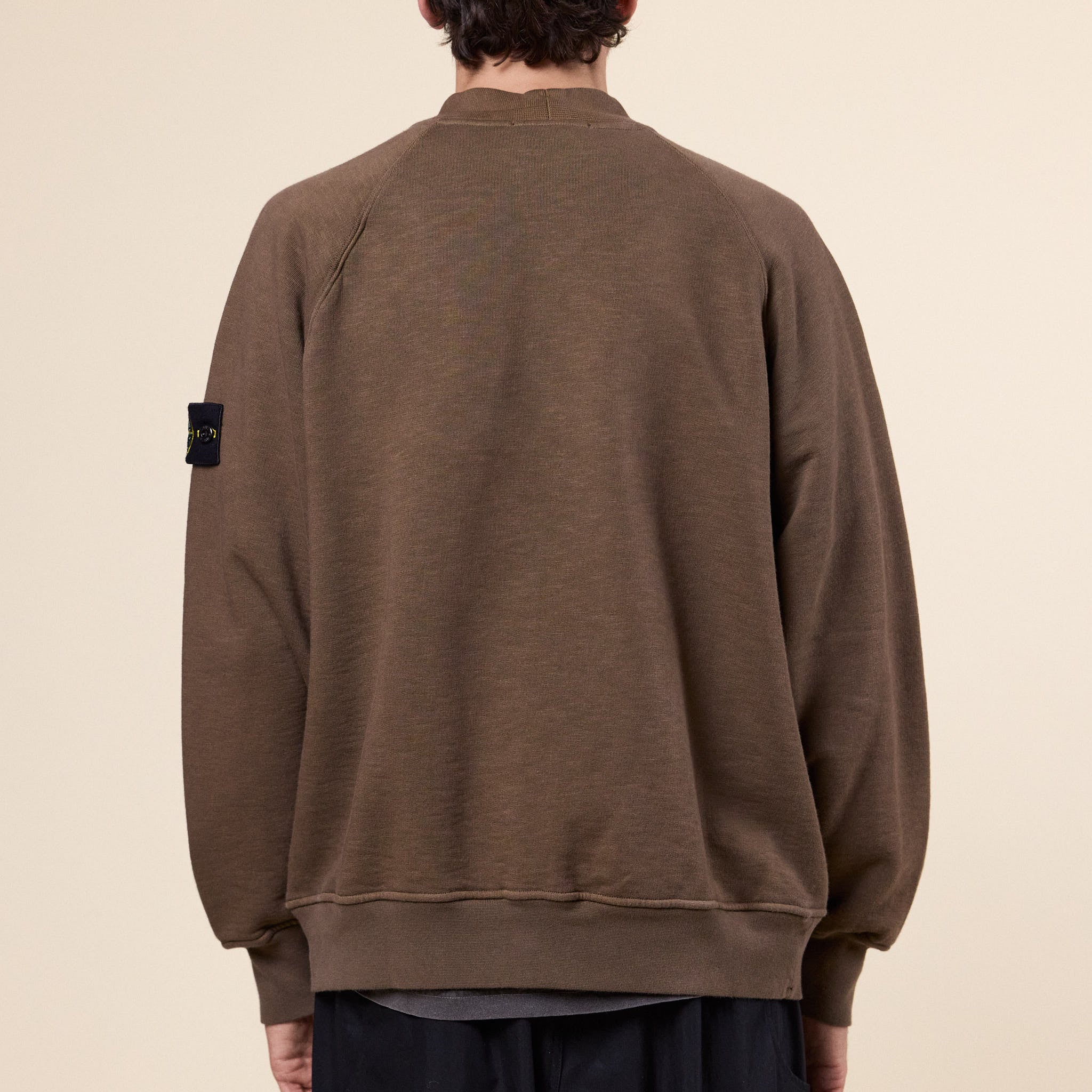 Stone Island - Tubular Cotton Fleece - Umber