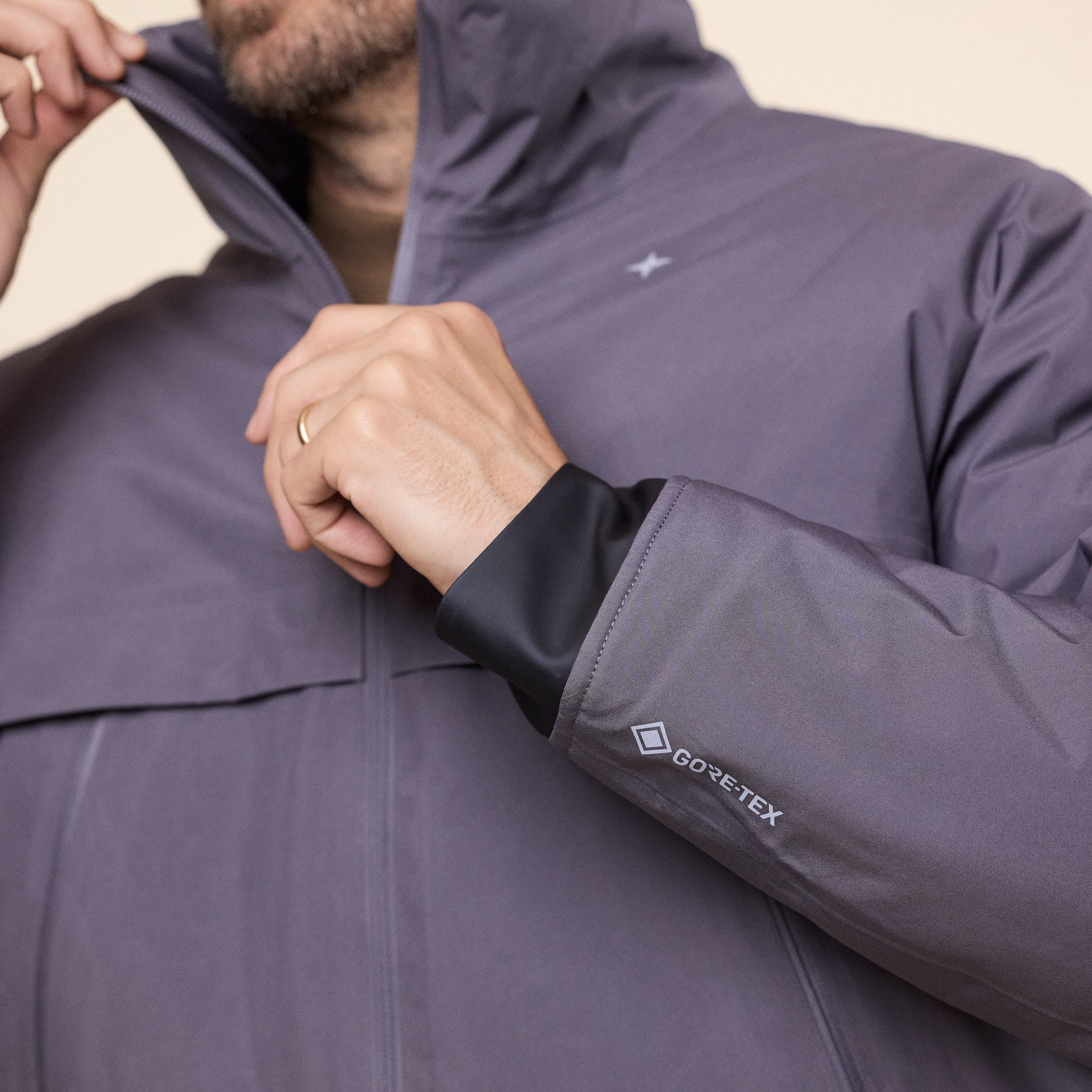 Stone Island Stellina - 3L GORE-TEX Padded Jacket - Storm Grey